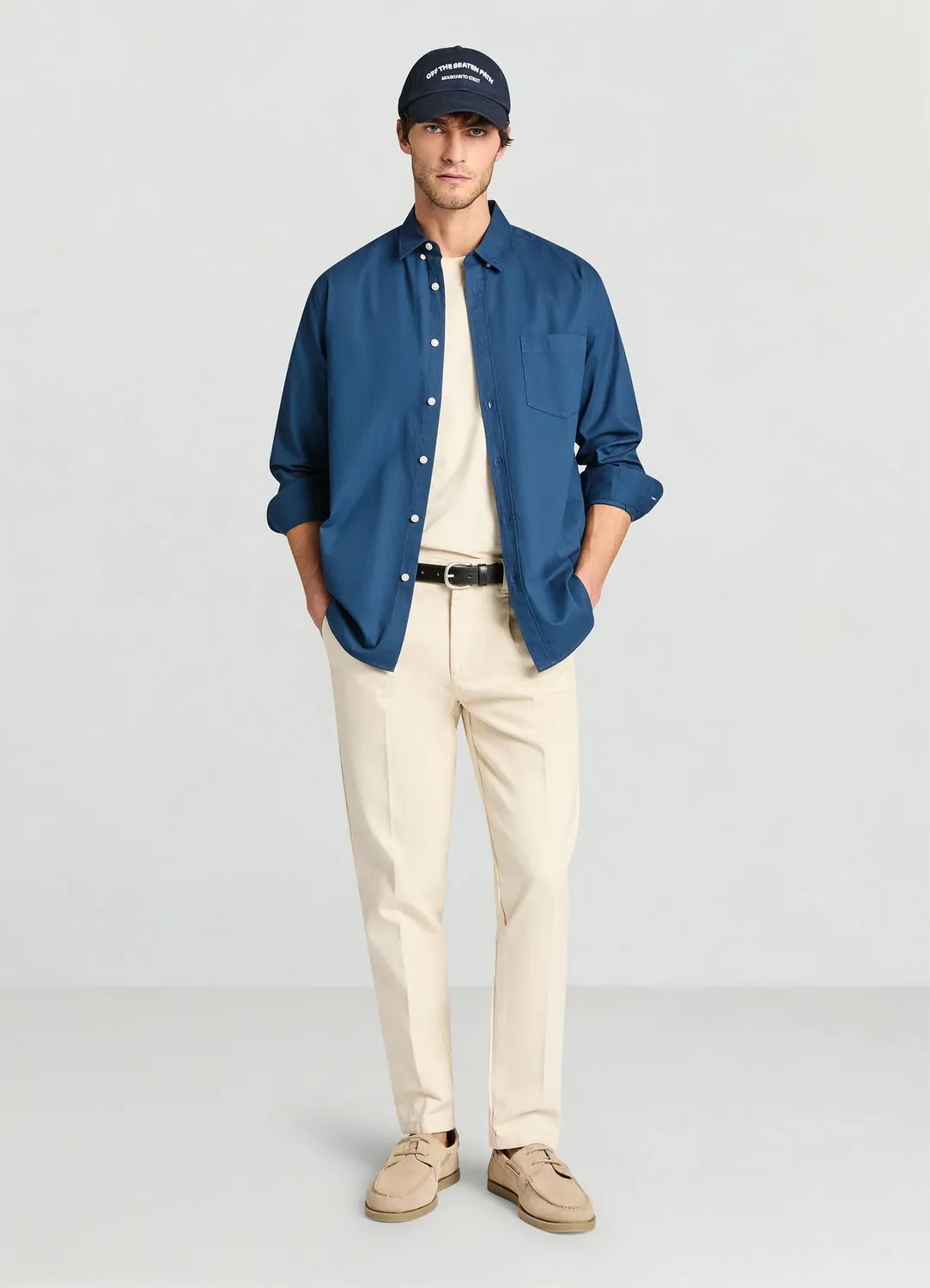 Calliope chemise homme button down poche regular