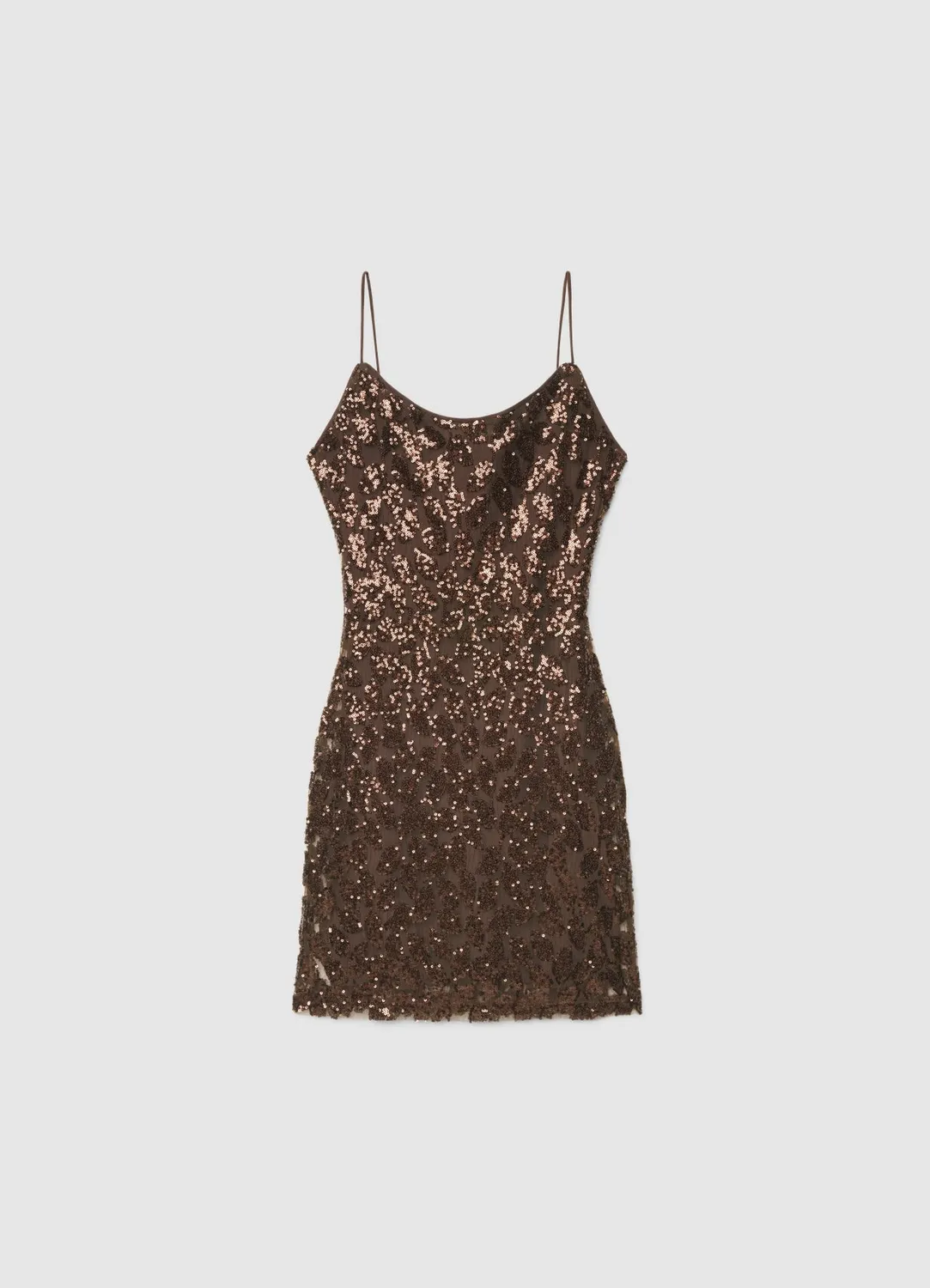 Calliope robe courte paillettes femme dos nu