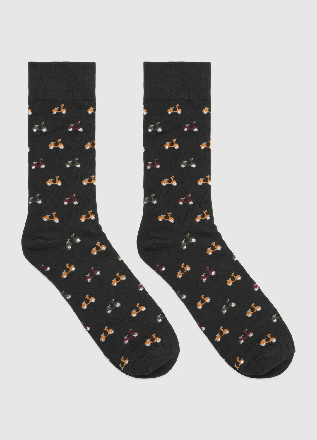 Calliope chaussettes homme scooter imprimé