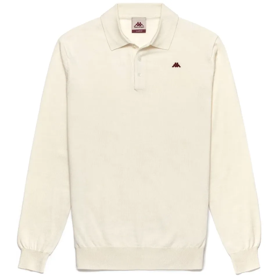 Robe di Kappa Daimen polo blanc unisexe laine