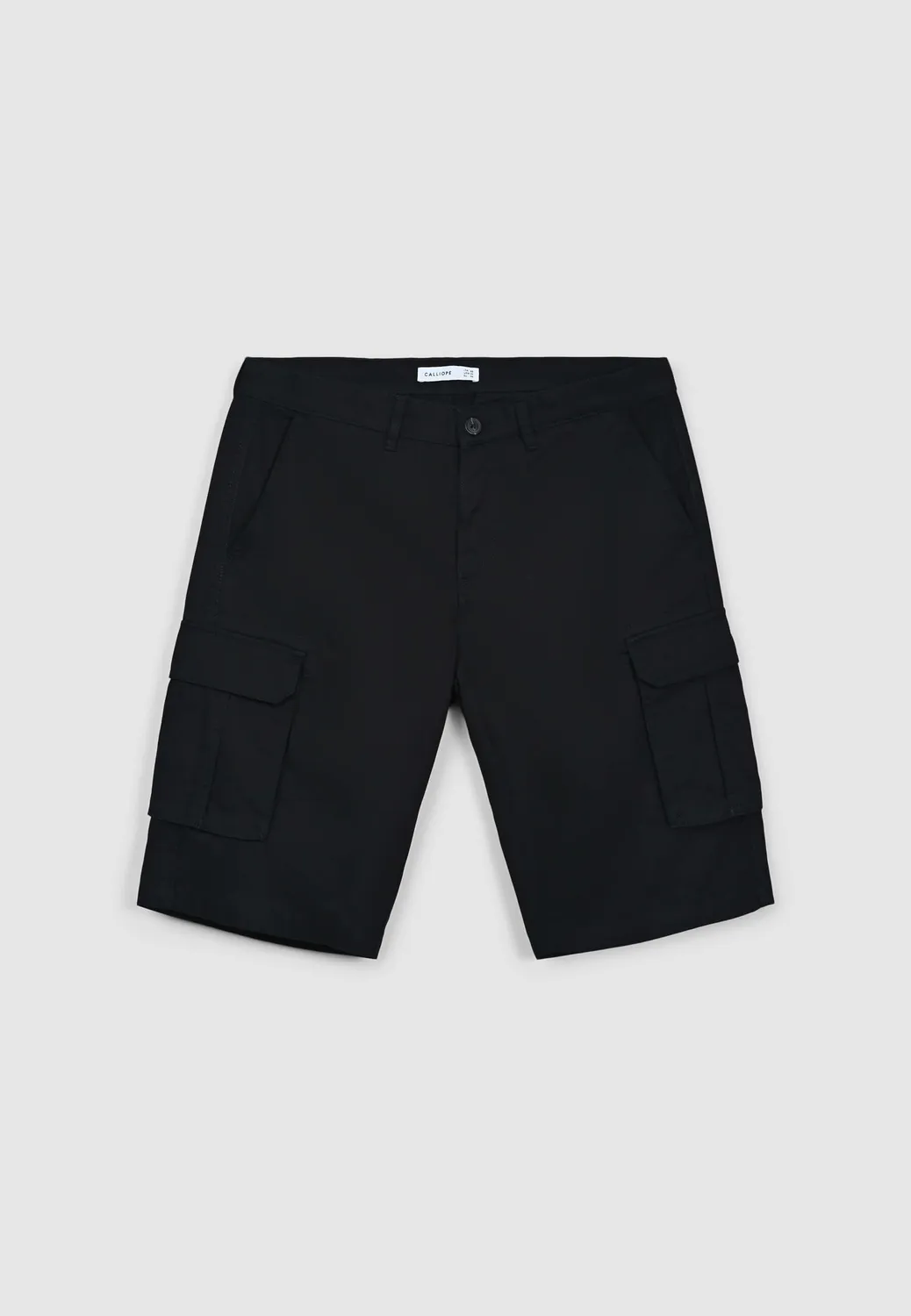 Calliope short cargo homme coton uni coupe regular
