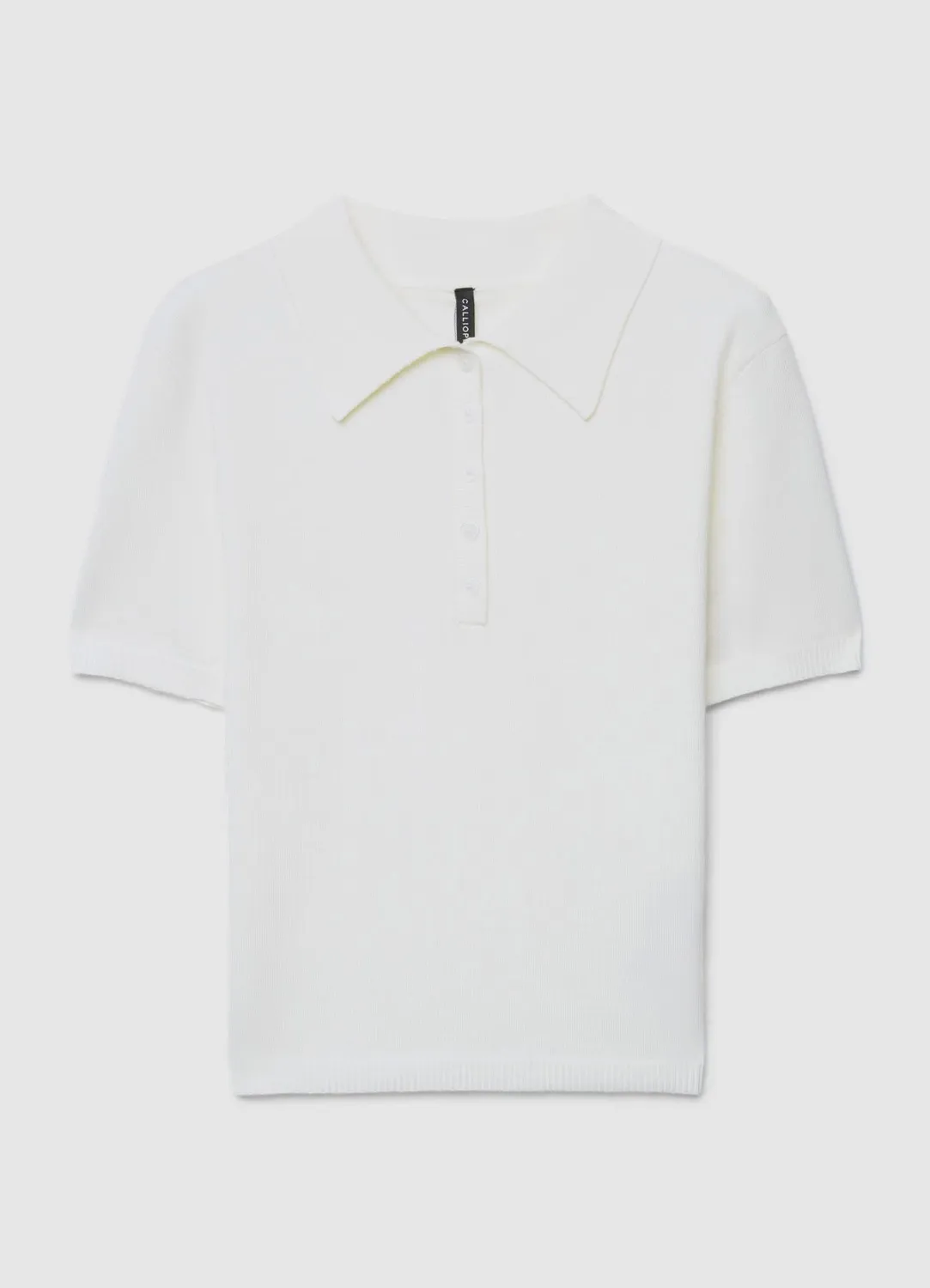 Calliope Polo maille t-shirt femme col classique