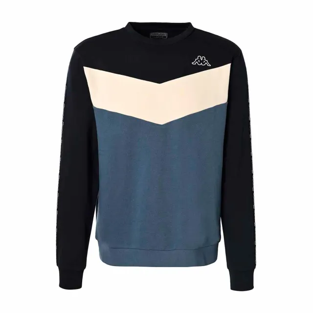 Kappa Idisson sweat homme bleu coupe droite