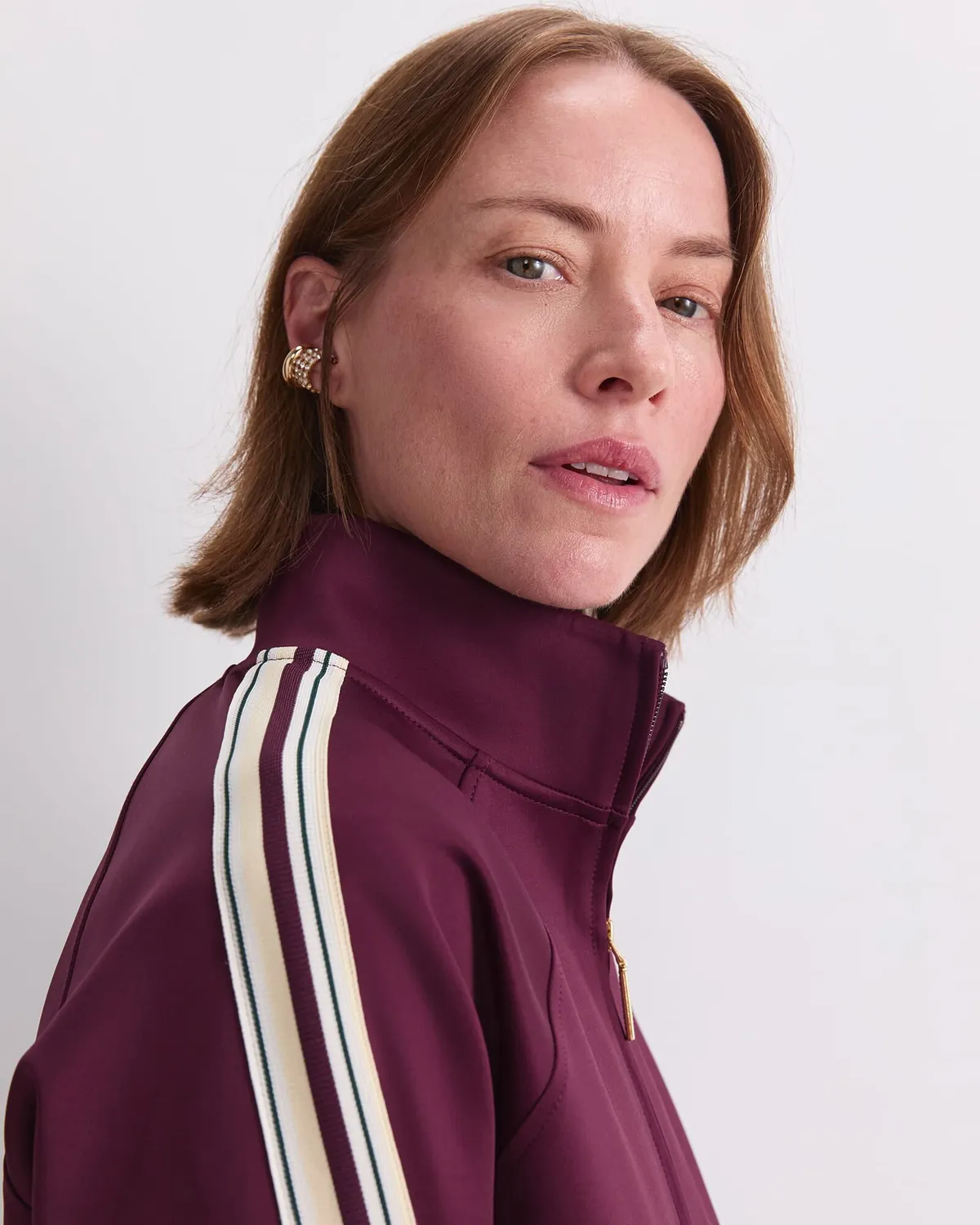SportsCraft Lina veste zippée rayures femme