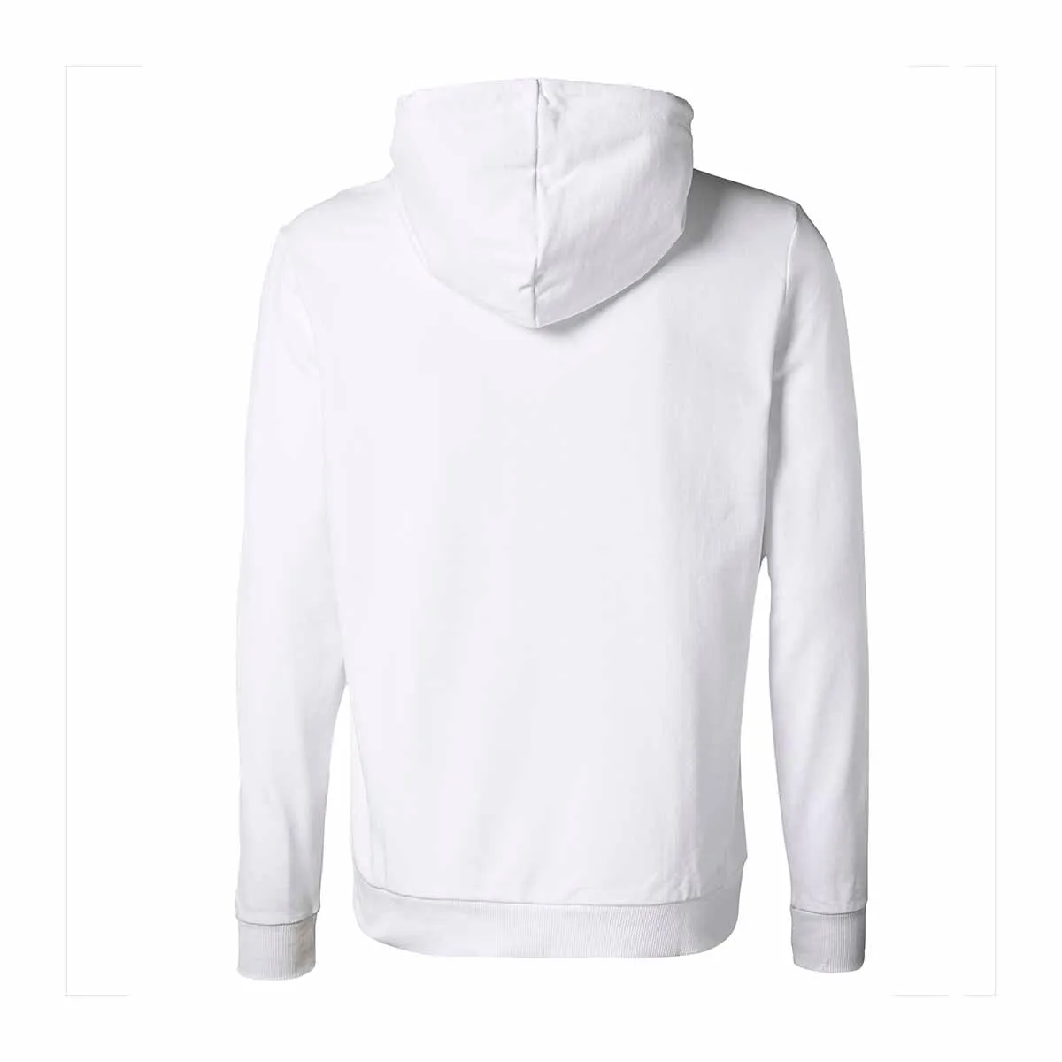 Robe di Kappa Authentic Lorens hoodie blanc 100% coton