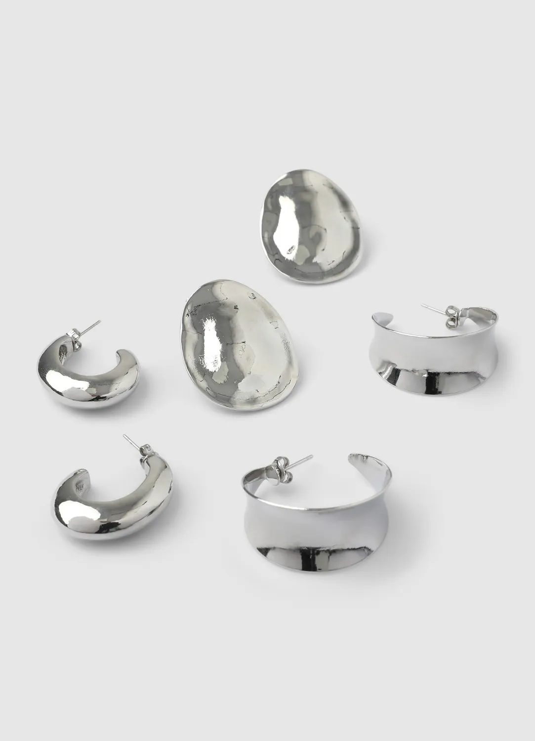 Calliope lot 3 boucles oreilles bold femme taille unique