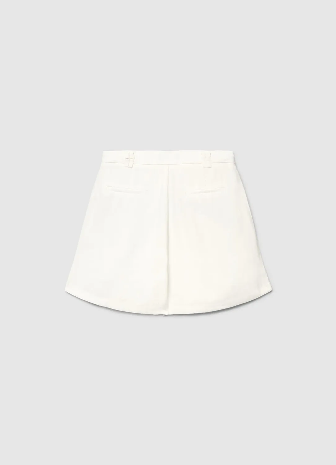 Calliope Pinces Ceinture Short Femme Uni