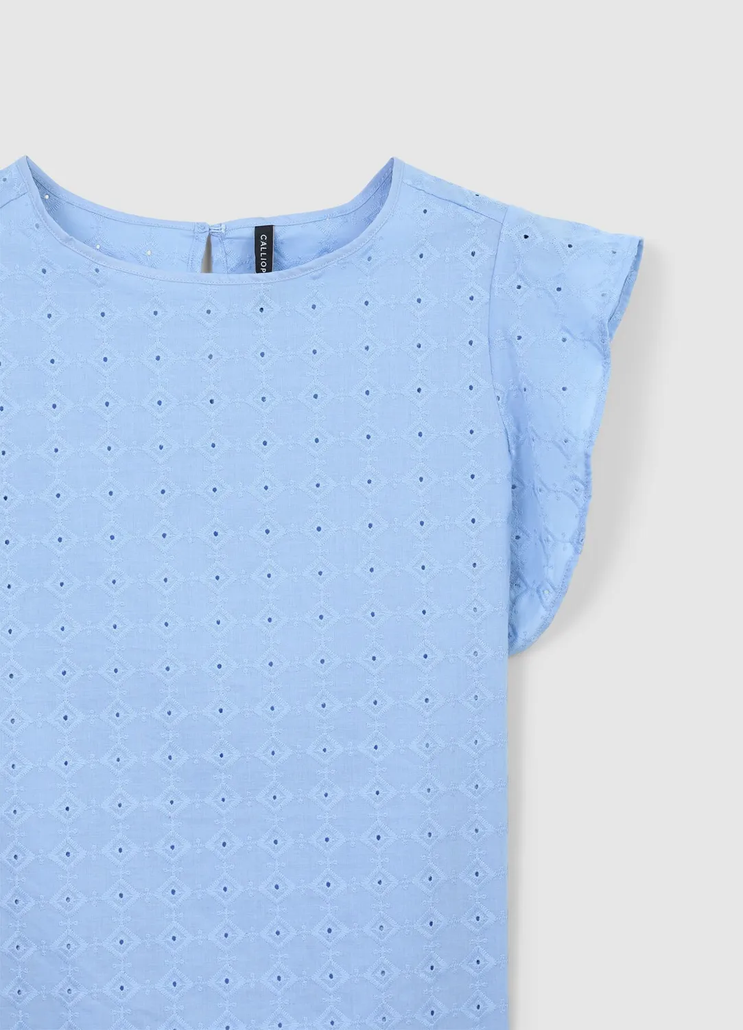 Calliope blouse broderie anglaise volants femme