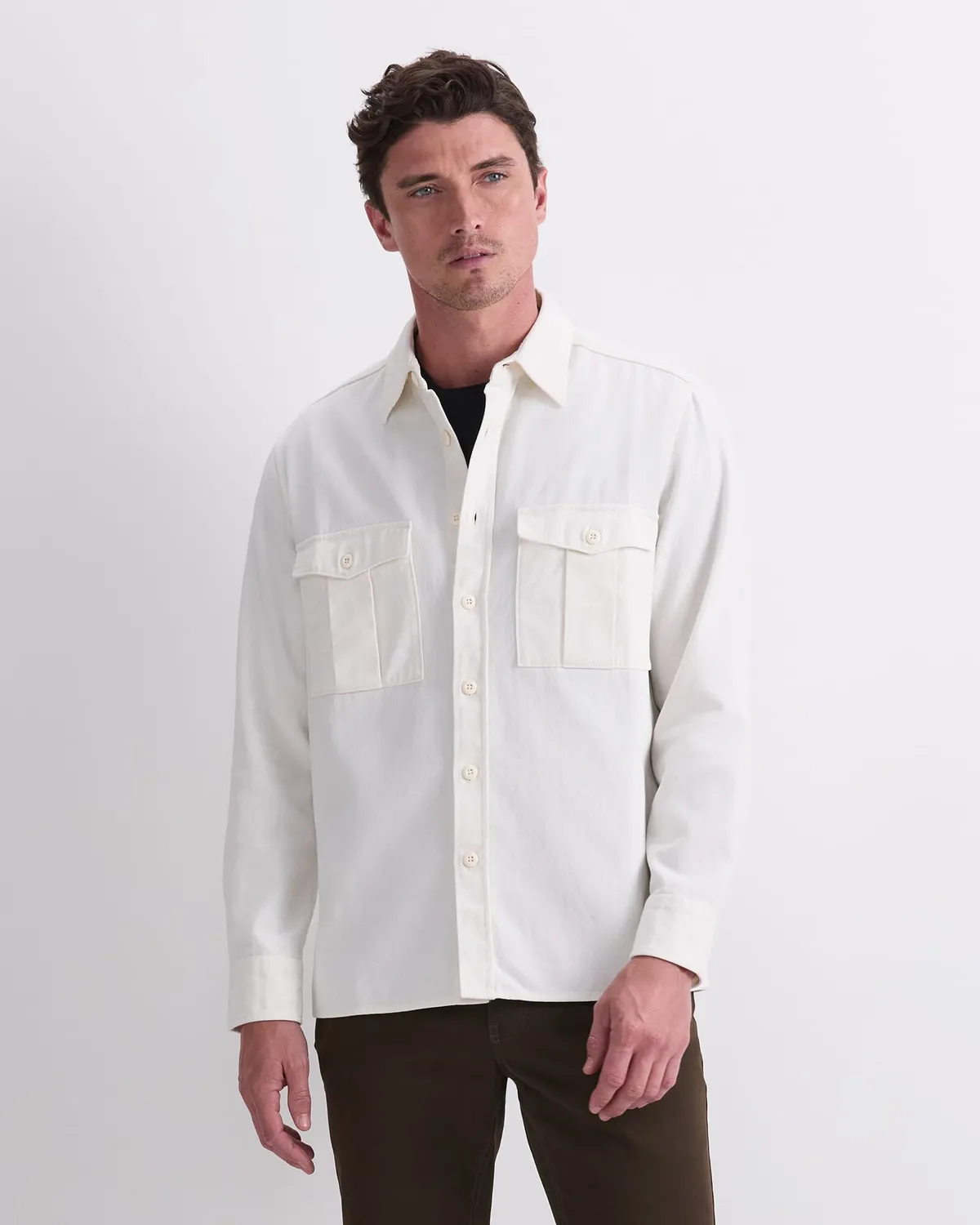 Sportscraft Double Pocket Overshirt surchemise coton canvas