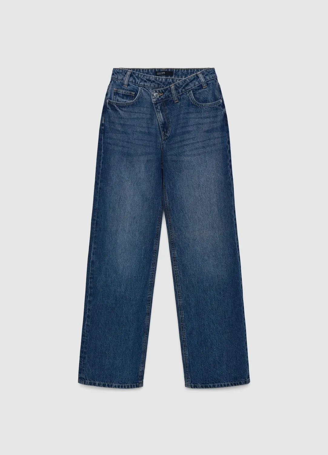 Calliope Jean wide leg femme taille haute 42