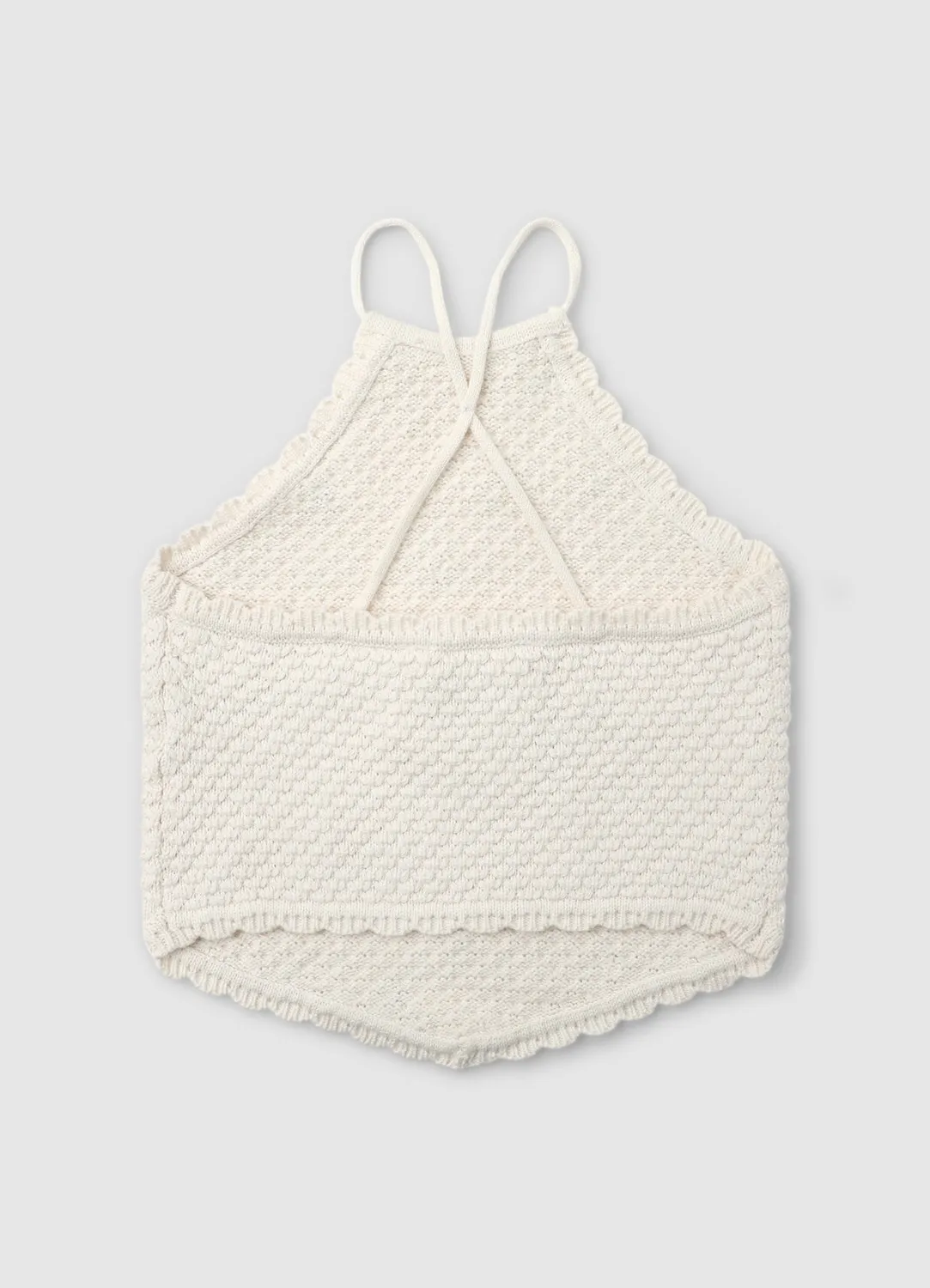 Calliope Top Crochet Strass Débardeur Fille Uni