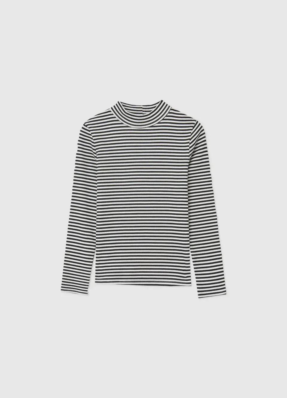 Calliope pack 2 t-shirts fille col roulé manches longues