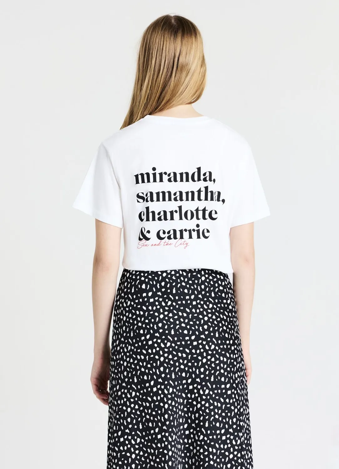Calliope Sex and the City t-shirt coton S imprimé