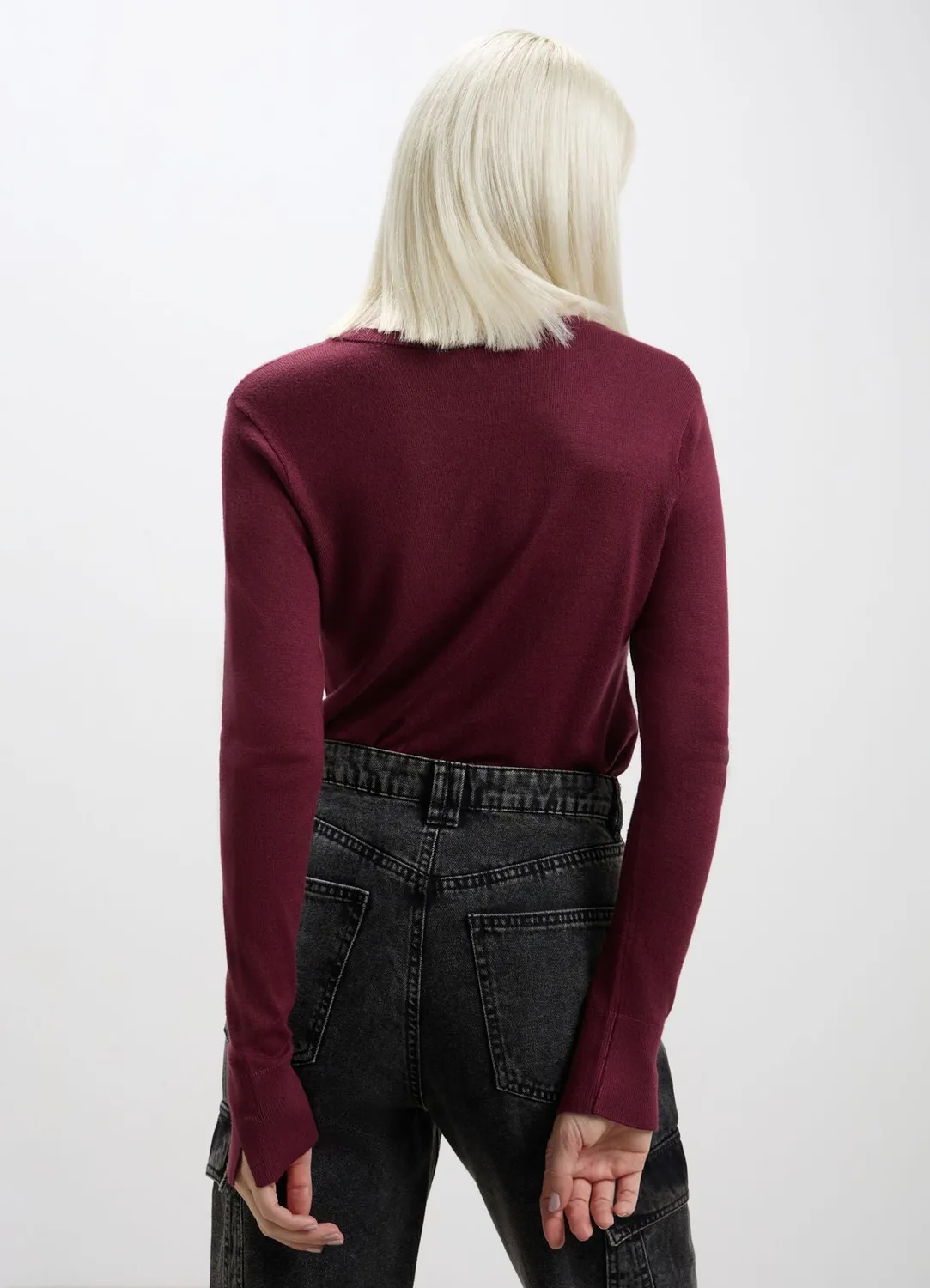 Calliope Formal pull col rond femme