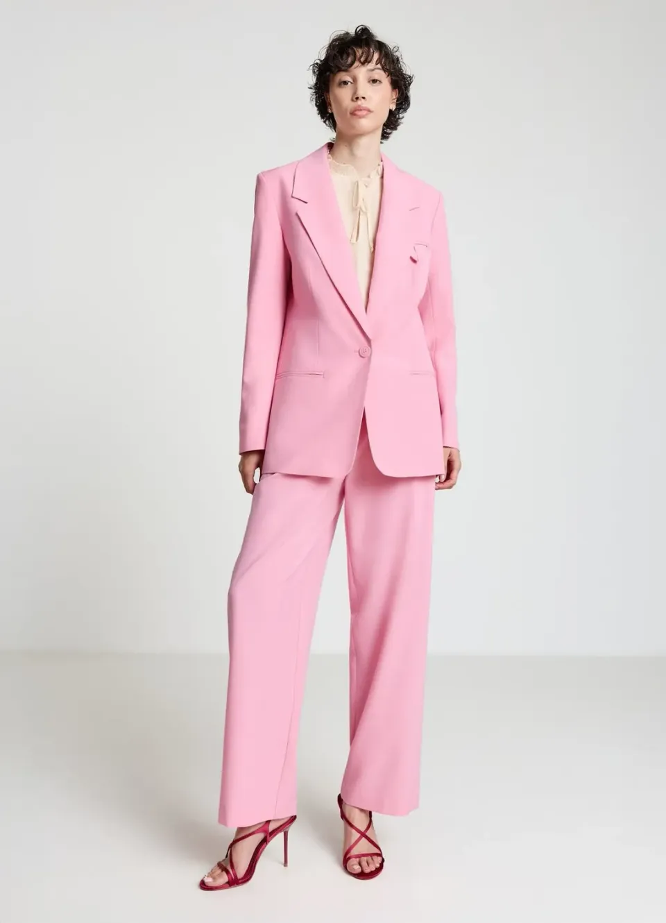 Calliope veste blazer monopetto femme unie