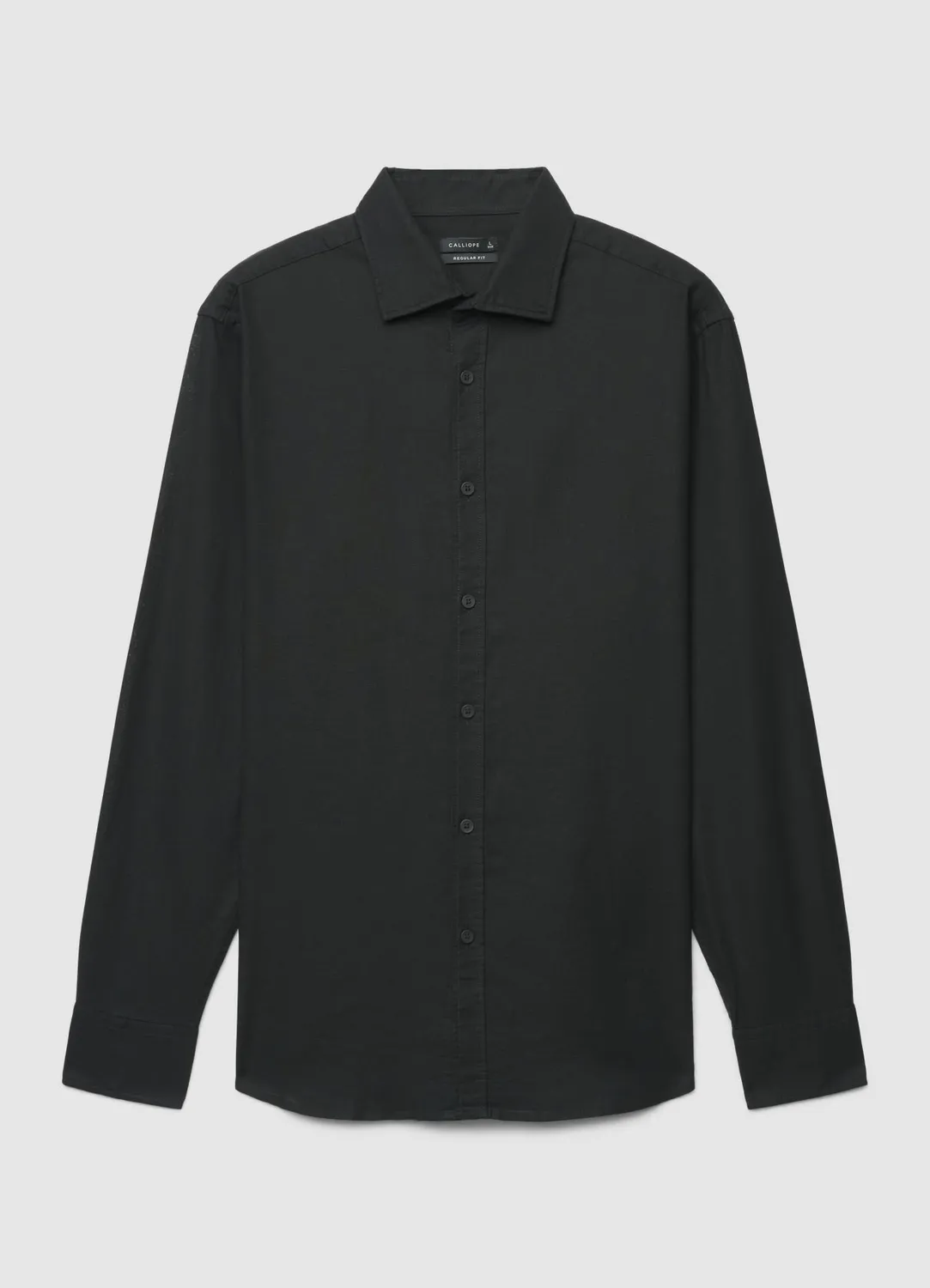 Calliope chemise lin homme manches longues regular