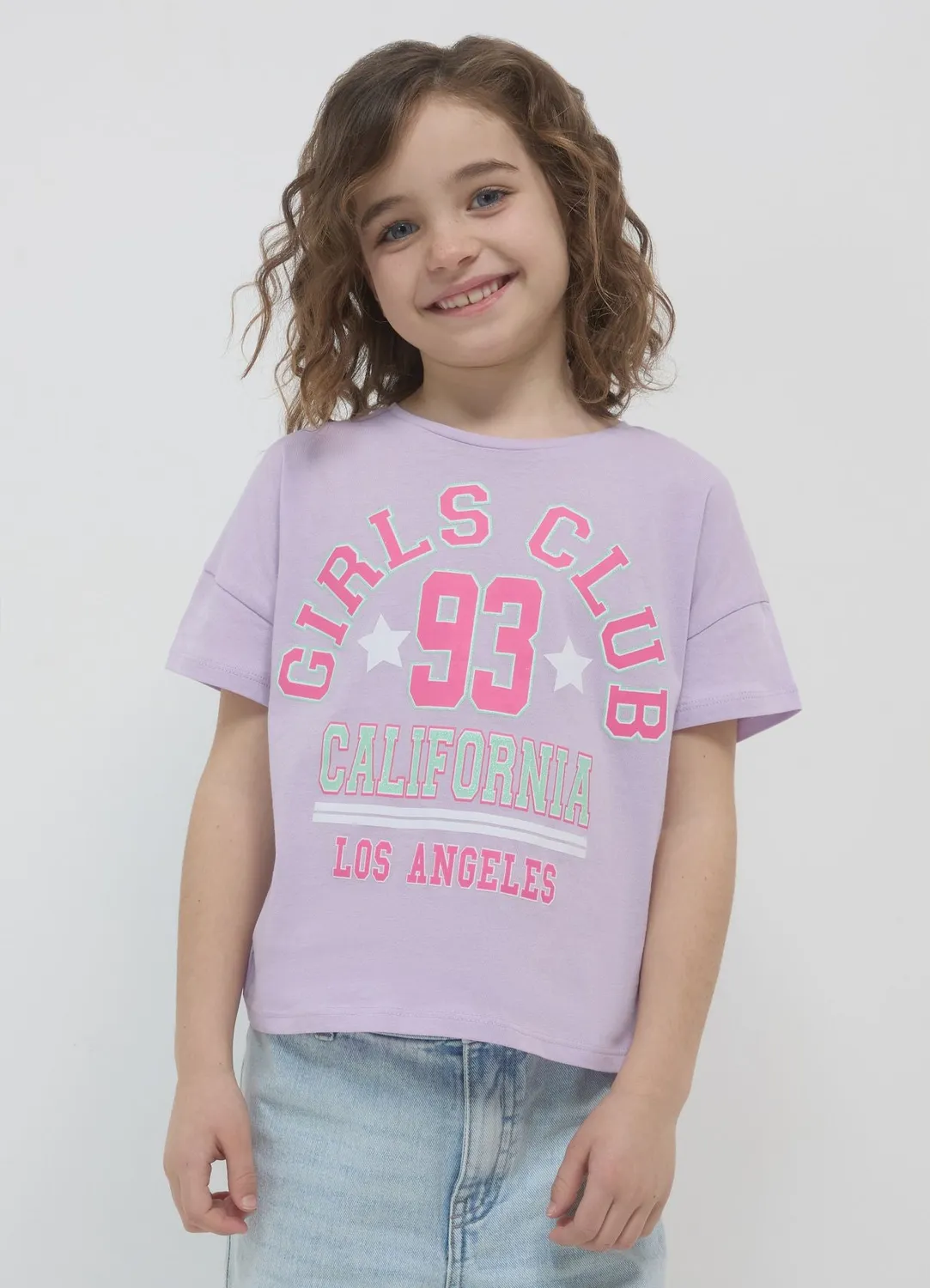 Calliope t-shirt fille coton imprimé manches courtes