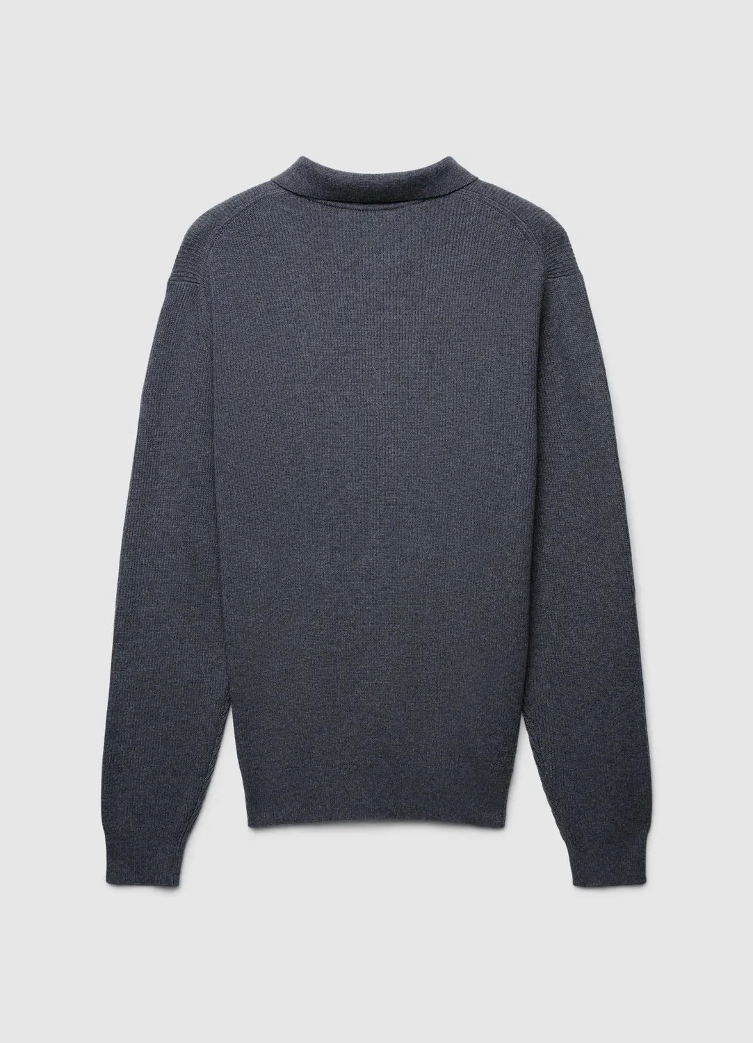 Calliope pull polo homme côtelé demi-zip