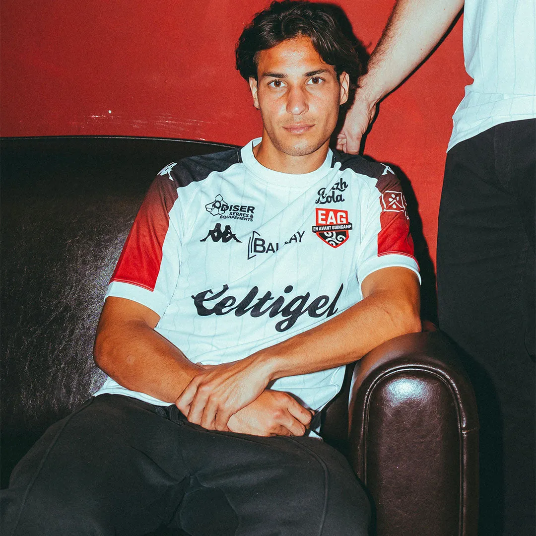 Robe di Kappa Meerolo Away maillot Guingamp 26/27 blanc homme