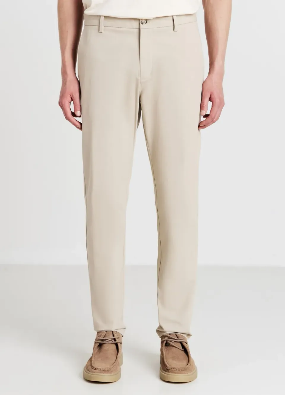 Calliope chino homme uni coupe régulière