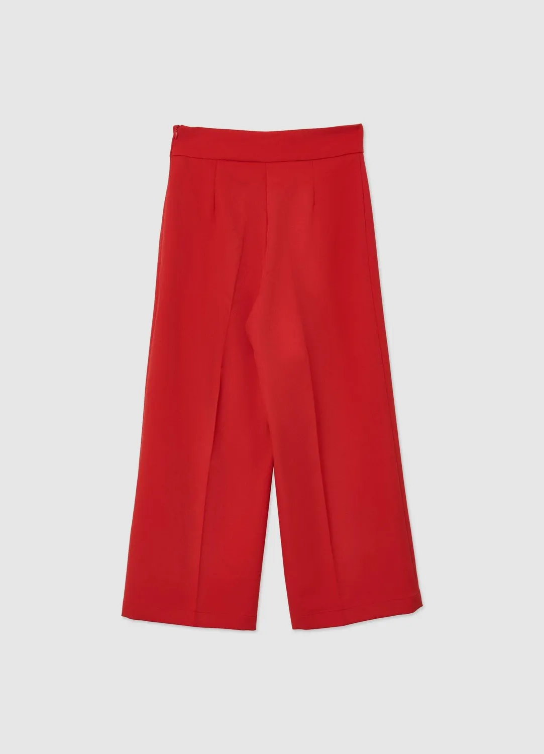 Calliope pantalon palazzo court femme uni