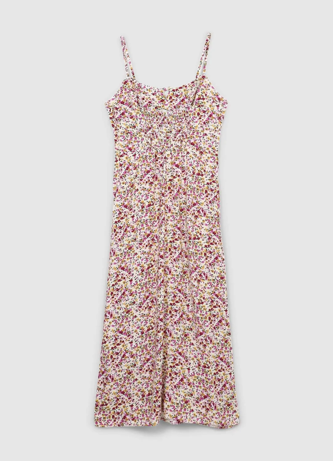 Calliope Slipdress Robe nuisette fleurie fente