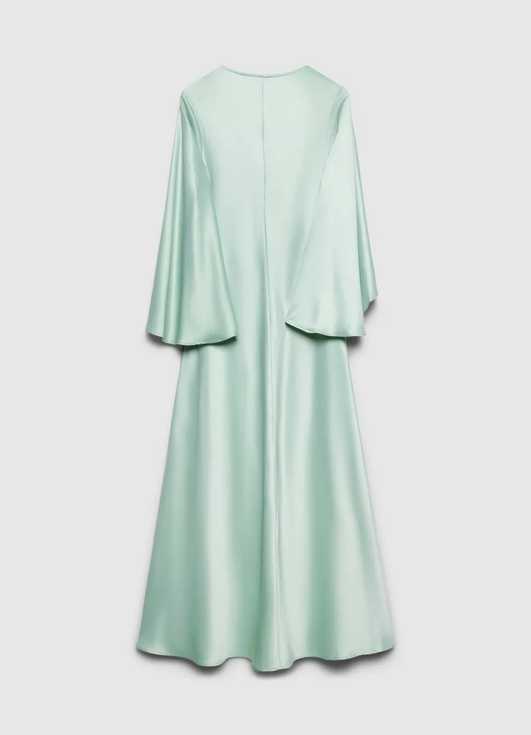 Calliope robe longue satin col V femme