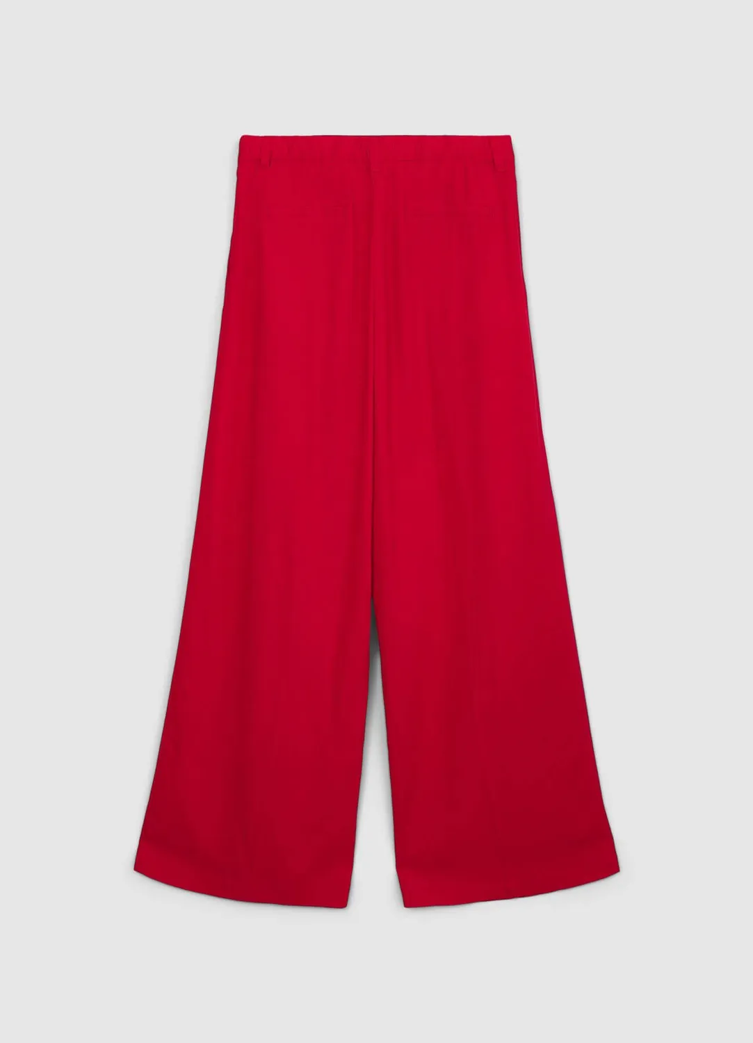 Calliope pantalon palazzo femme mélange lin
