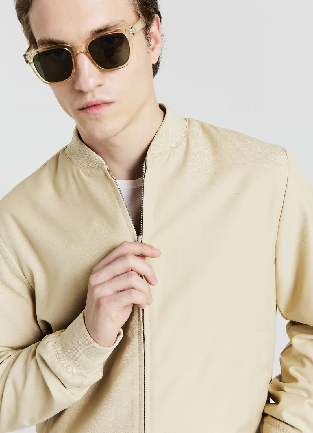 Calliope blouson bomber homme zip noir S-XL