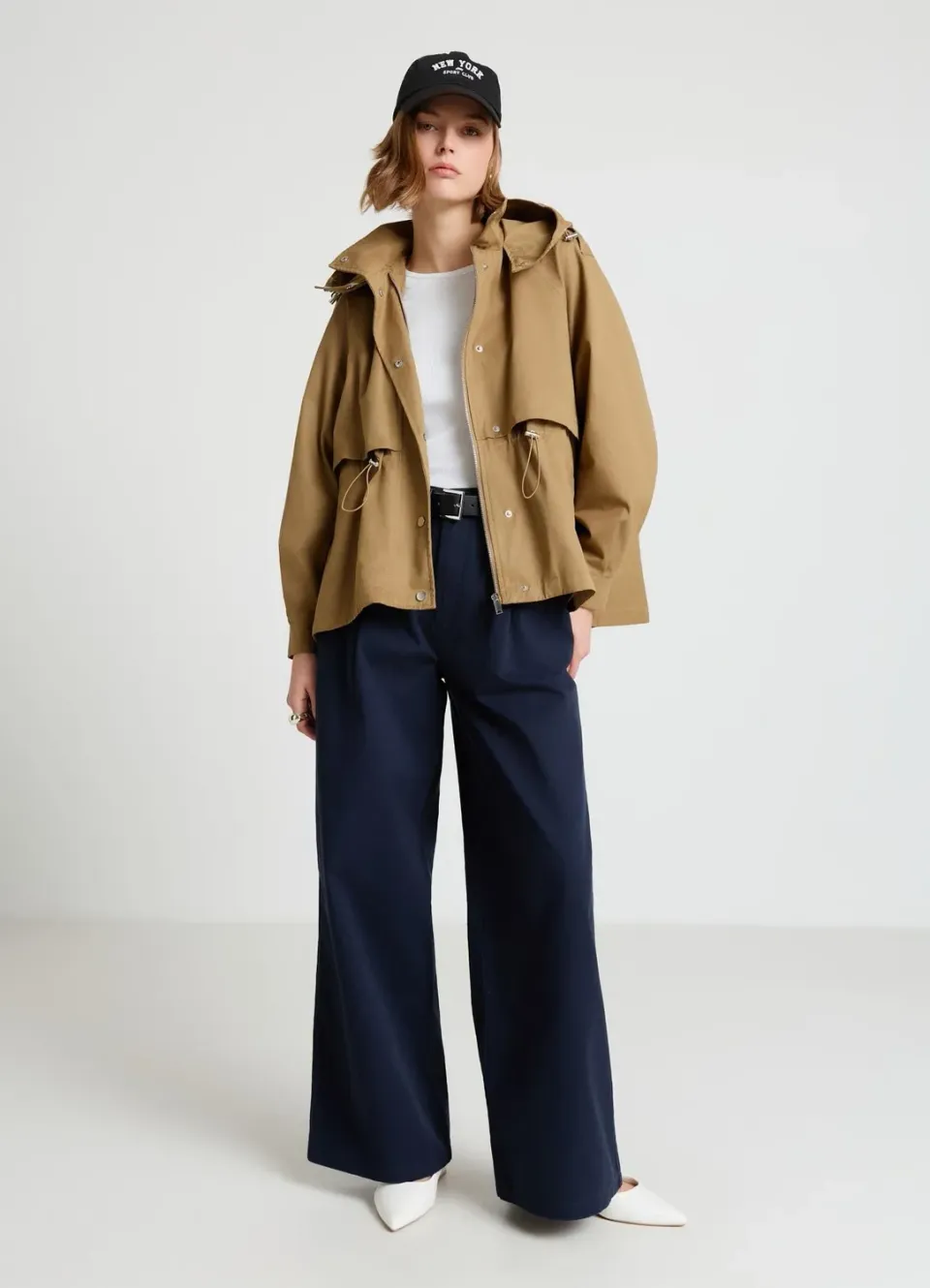 Calliope giubbino blouson femme coton capuche