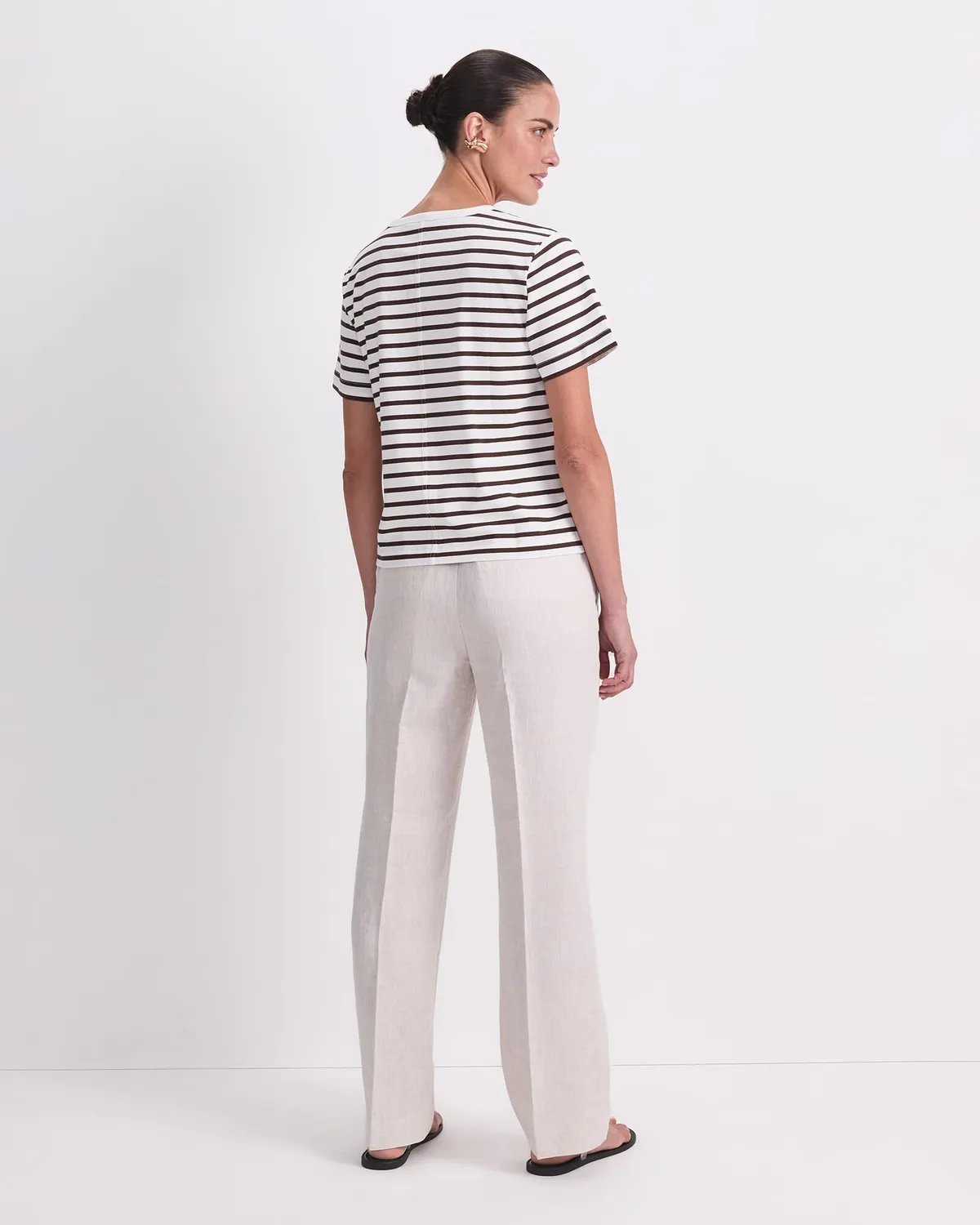 Sportscraft Karly Stripe Tee t-shirt rayé coton stretch