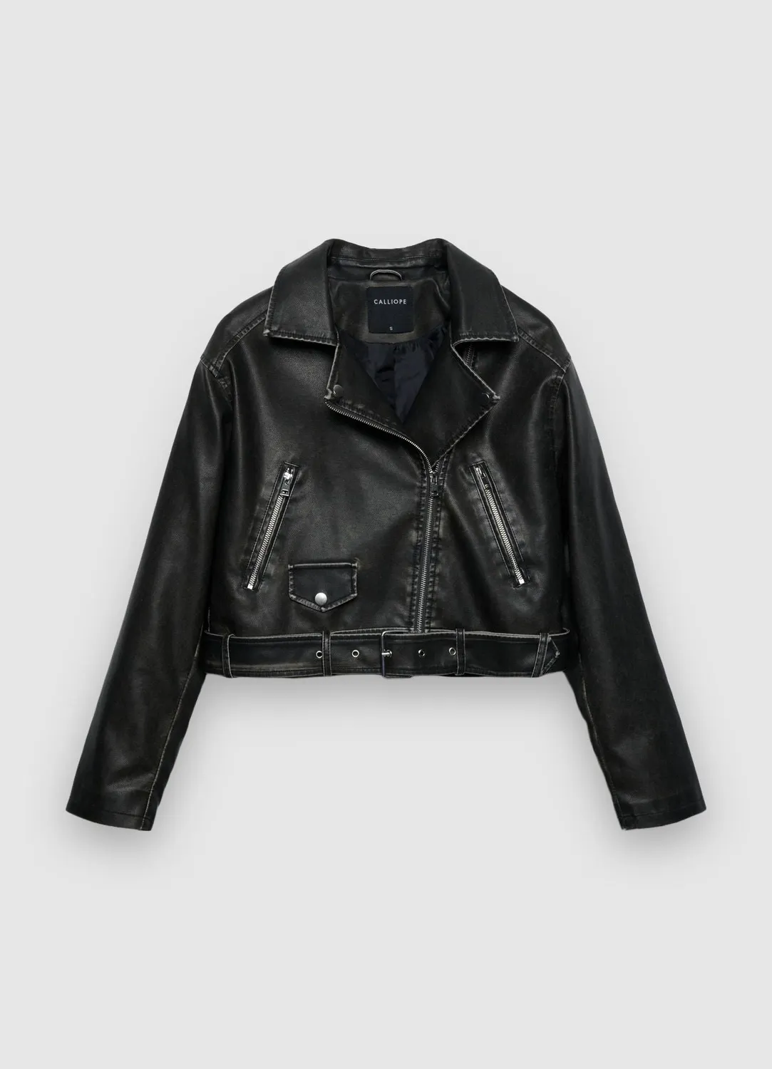 Calliope perfecto femme taille S simili cuir