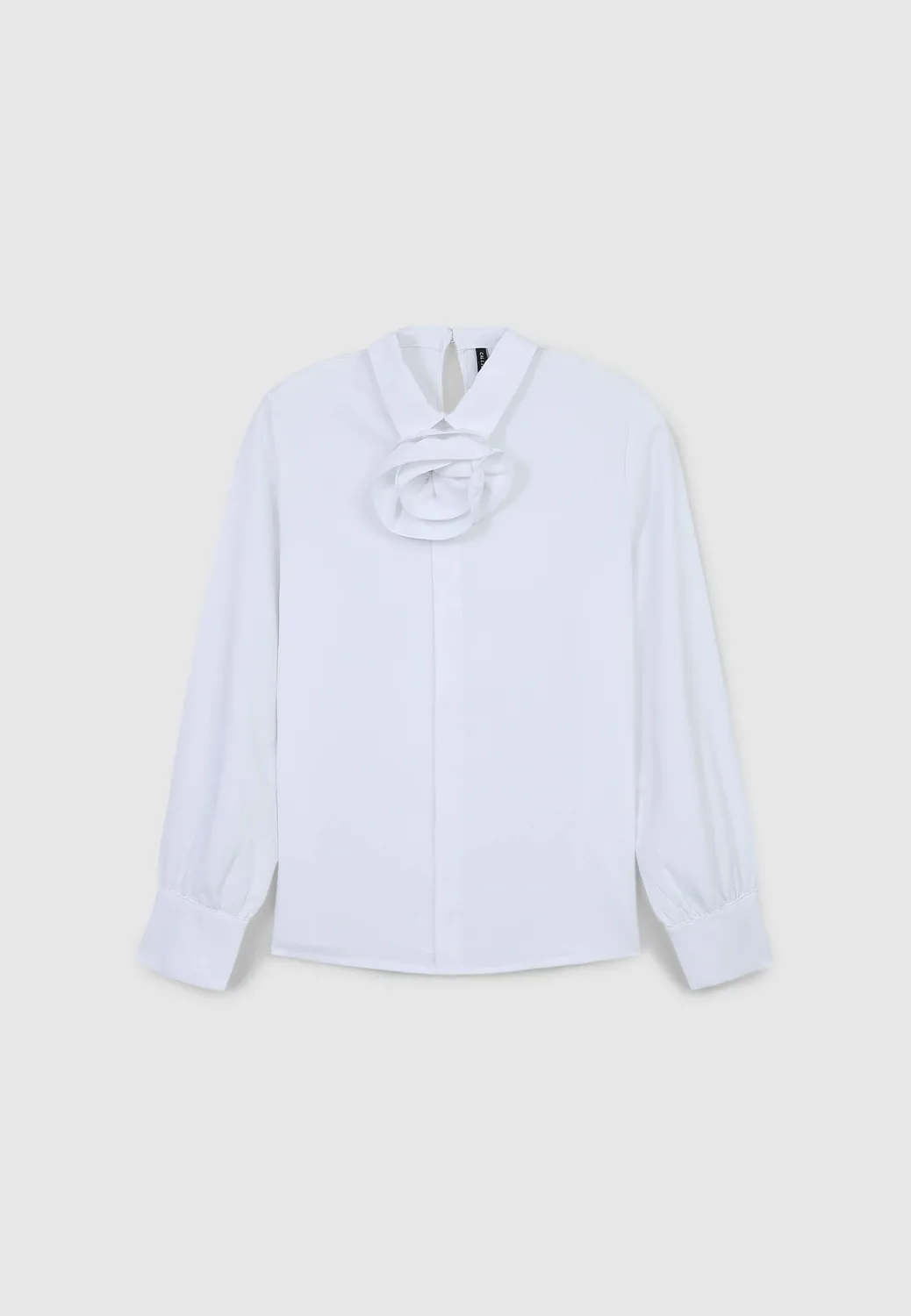 Calliope blouse rose femme manches longues