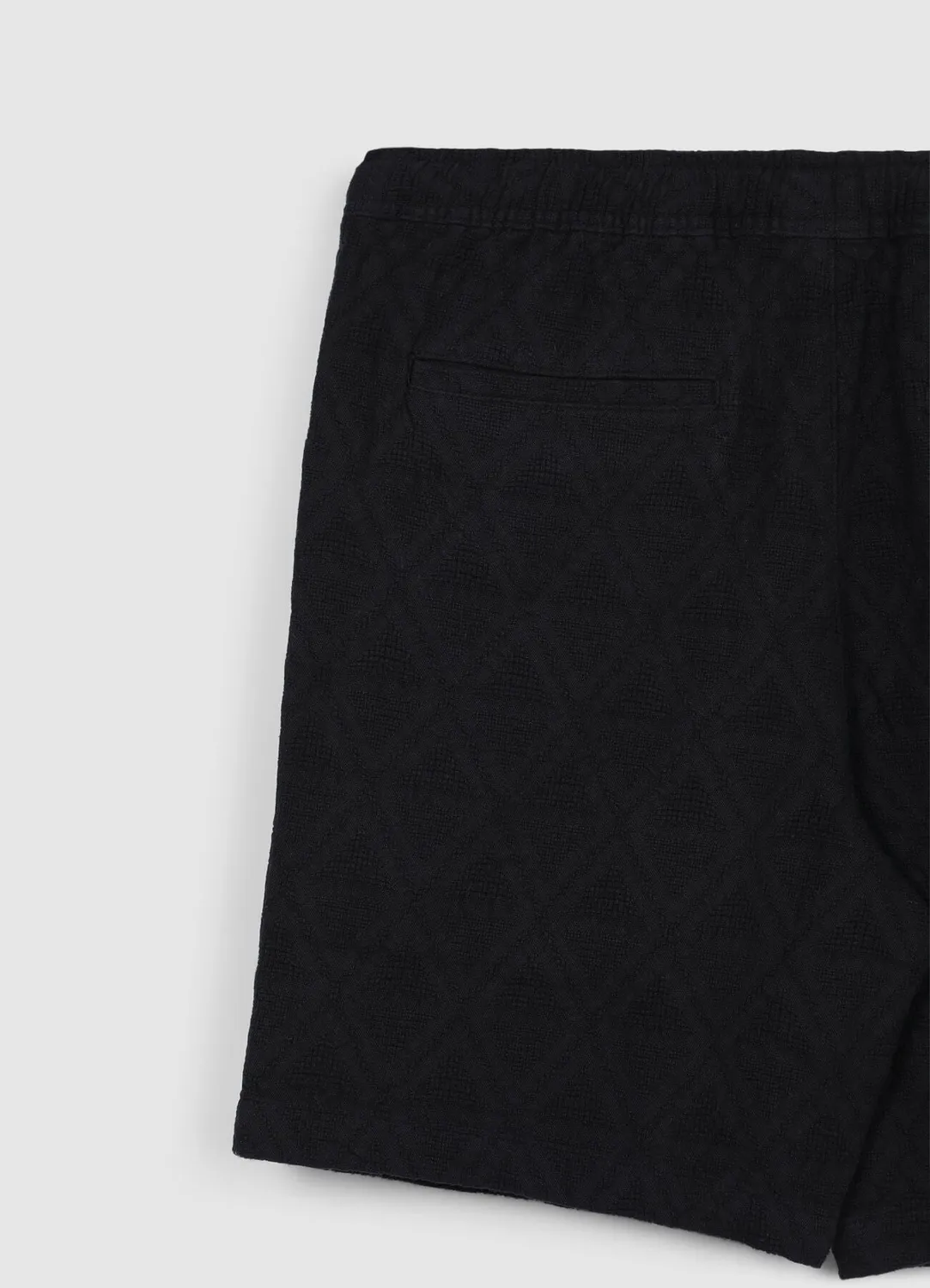 Calliope bermuda jacquard losange homme coton
