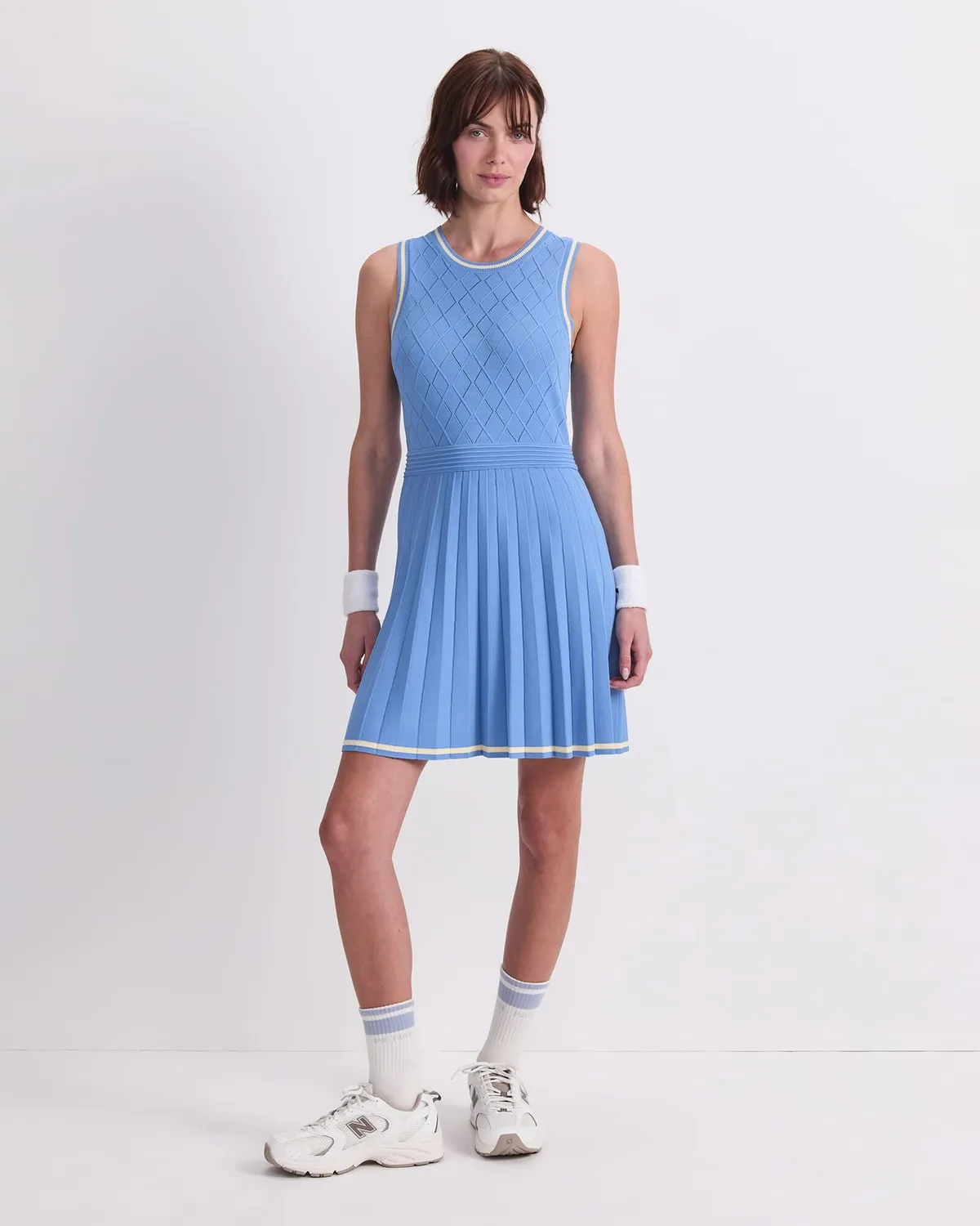 Sportscraft Maxine Milano robe mini maille argyle
