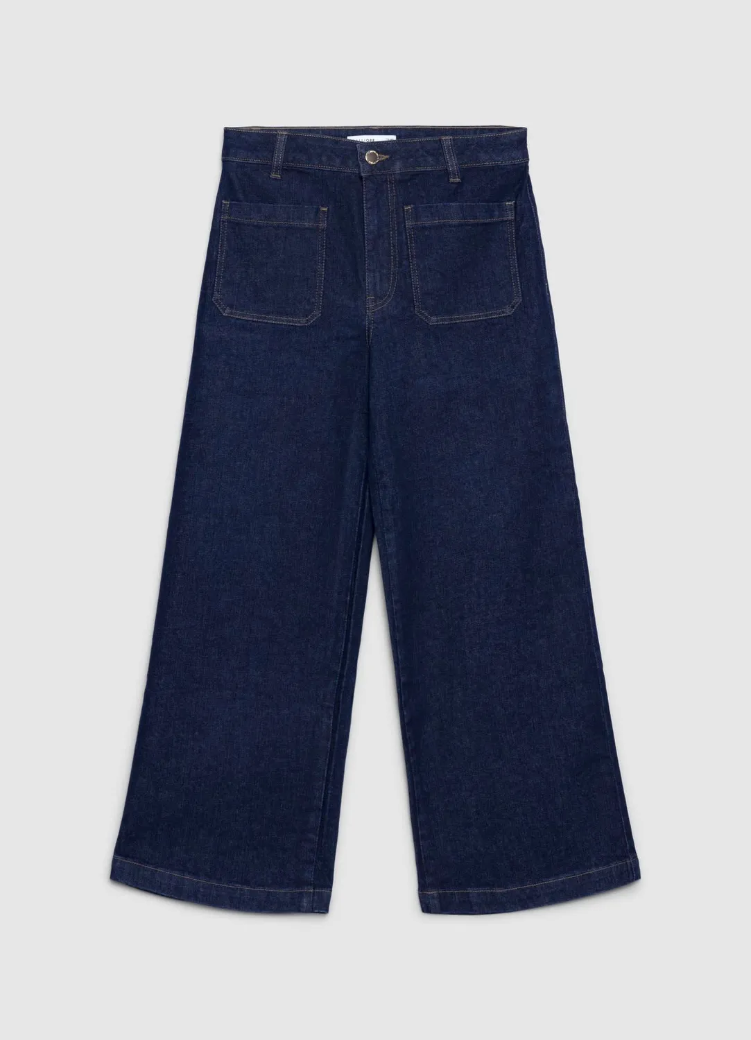Calliope jean culotte femme large cheville