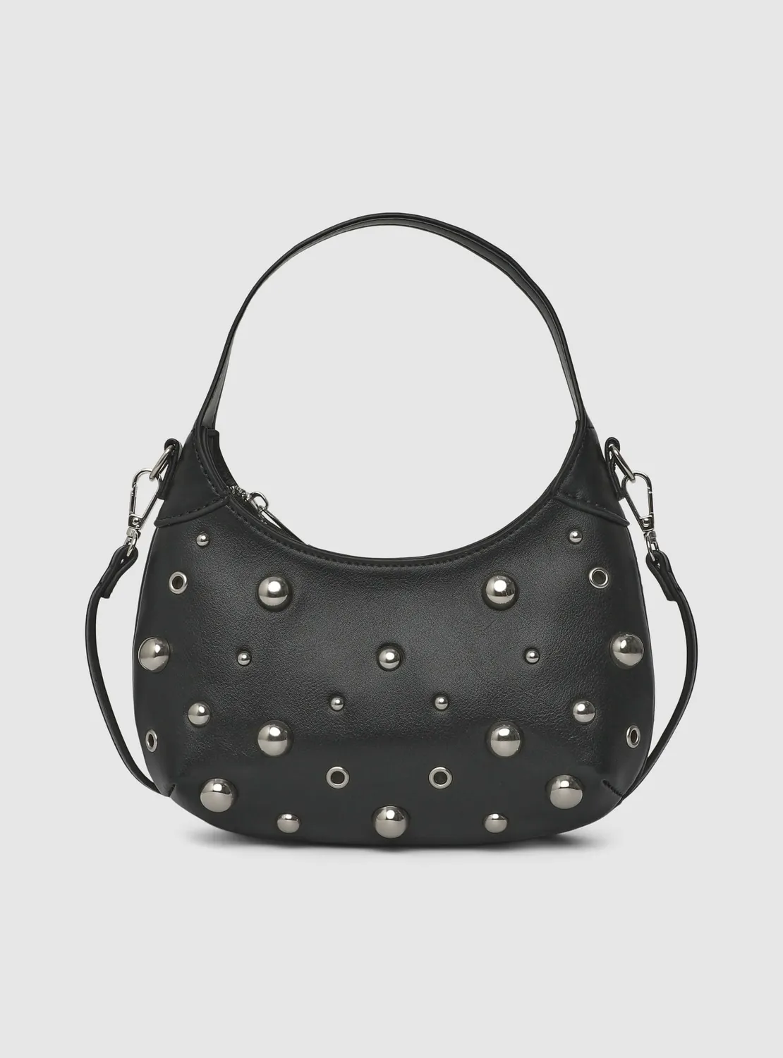 Calliope Sac clouté femme bandoulière 23 cm
