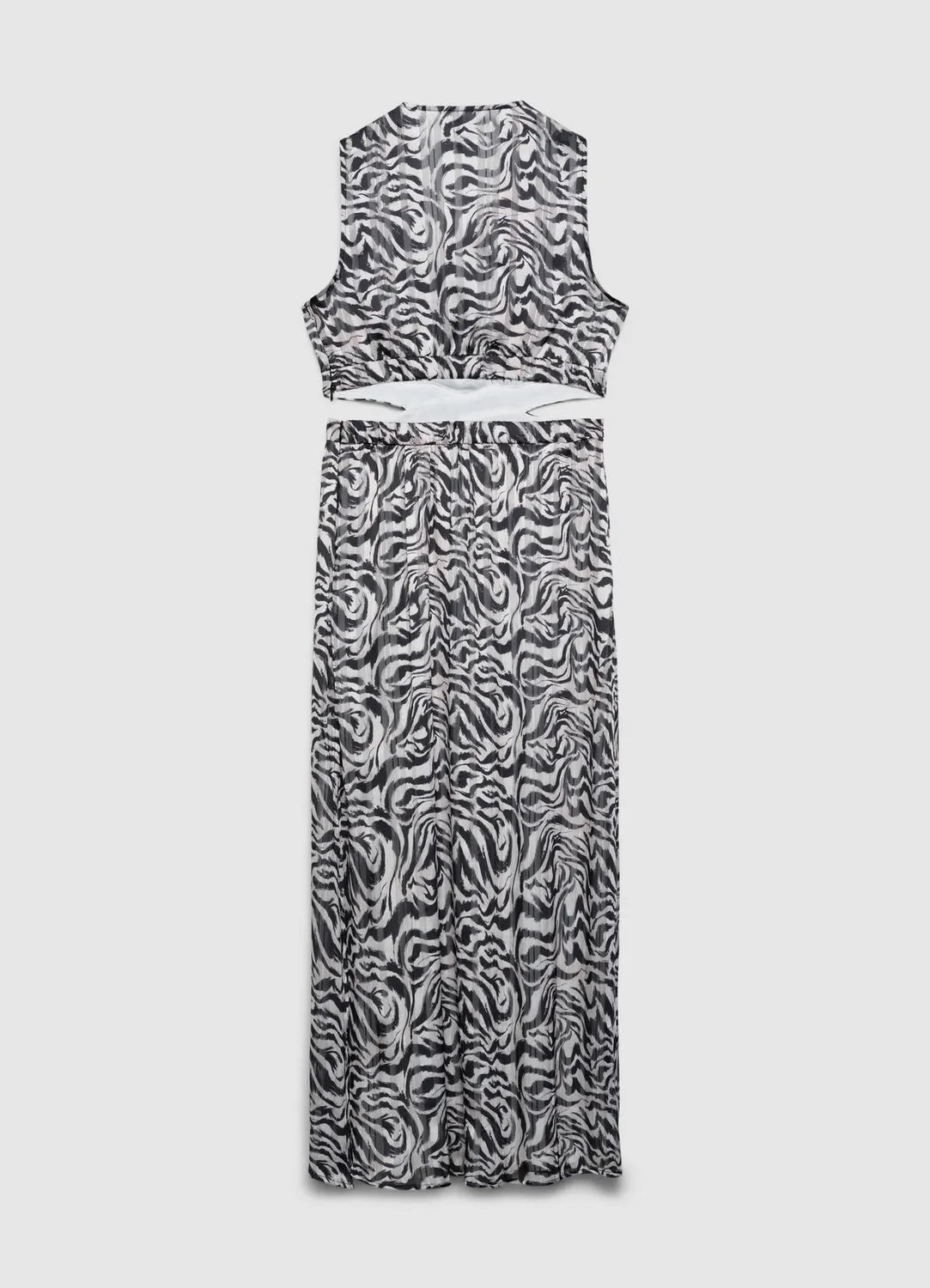 Calliope cut-out robe longue femme animalier