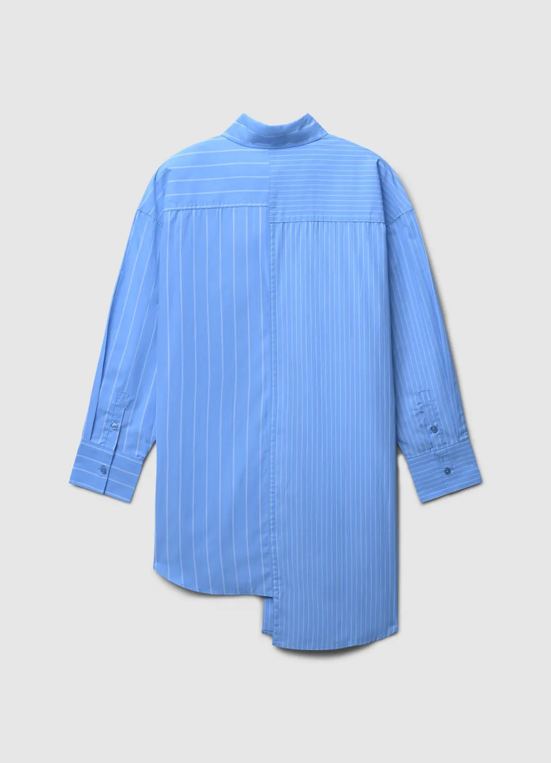 Calliope robe chemise rayée femme manches longues