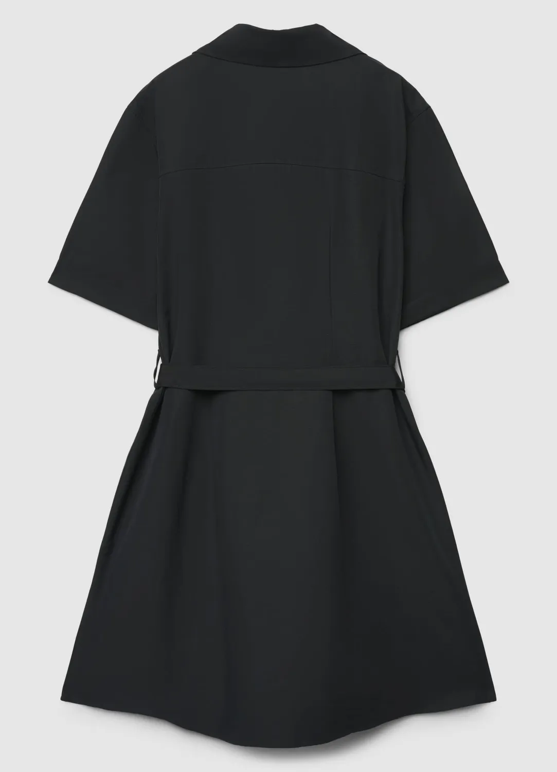 Calliope Chemisier robe courte ceinture à boutons