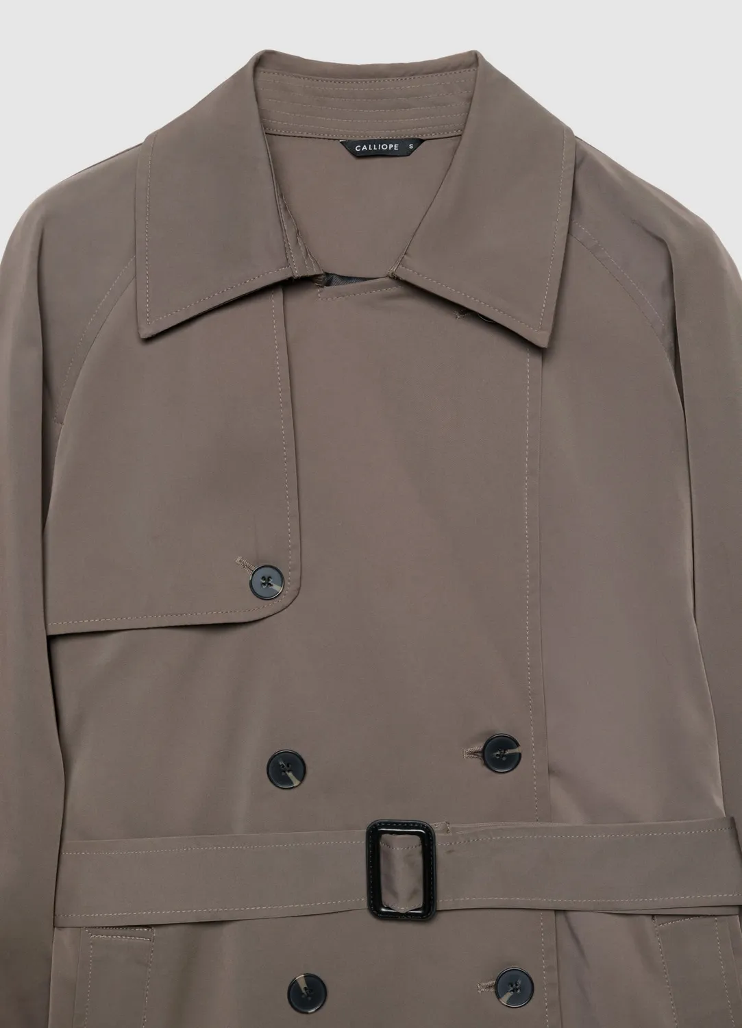 Calliope trench femme over ceinture double boutonnage