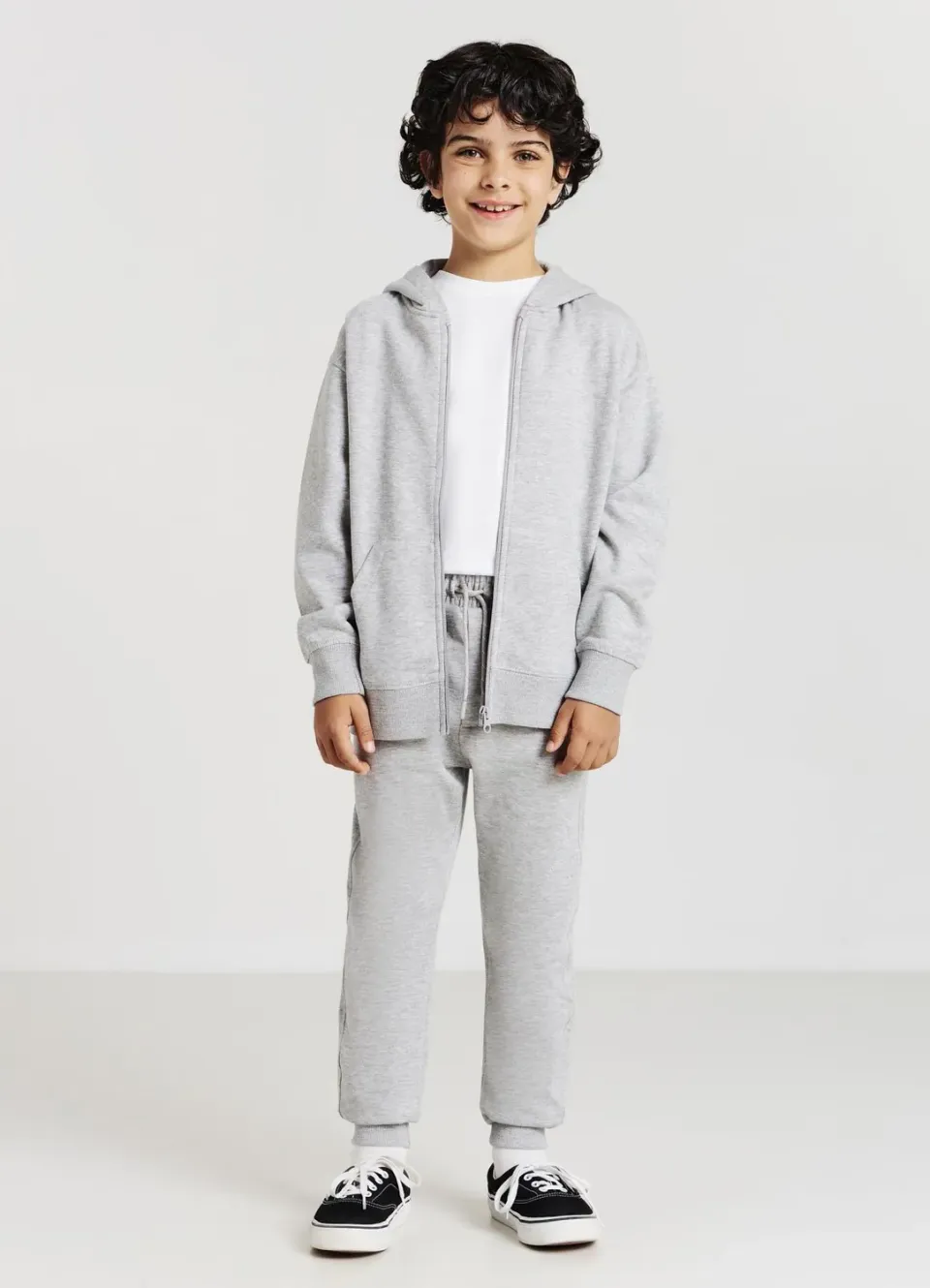 Calliope sweat zippé garçon uni 8-9 ans