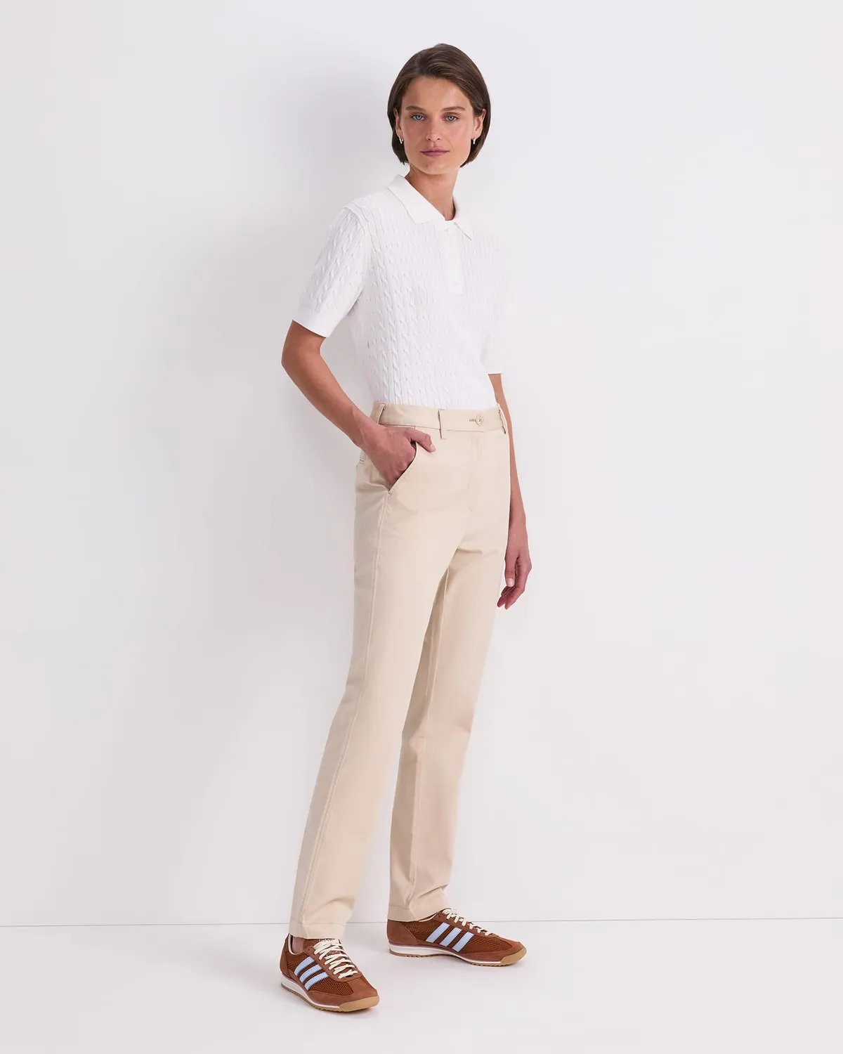 Sportscraft Laura pantalon chino droit femme stretch