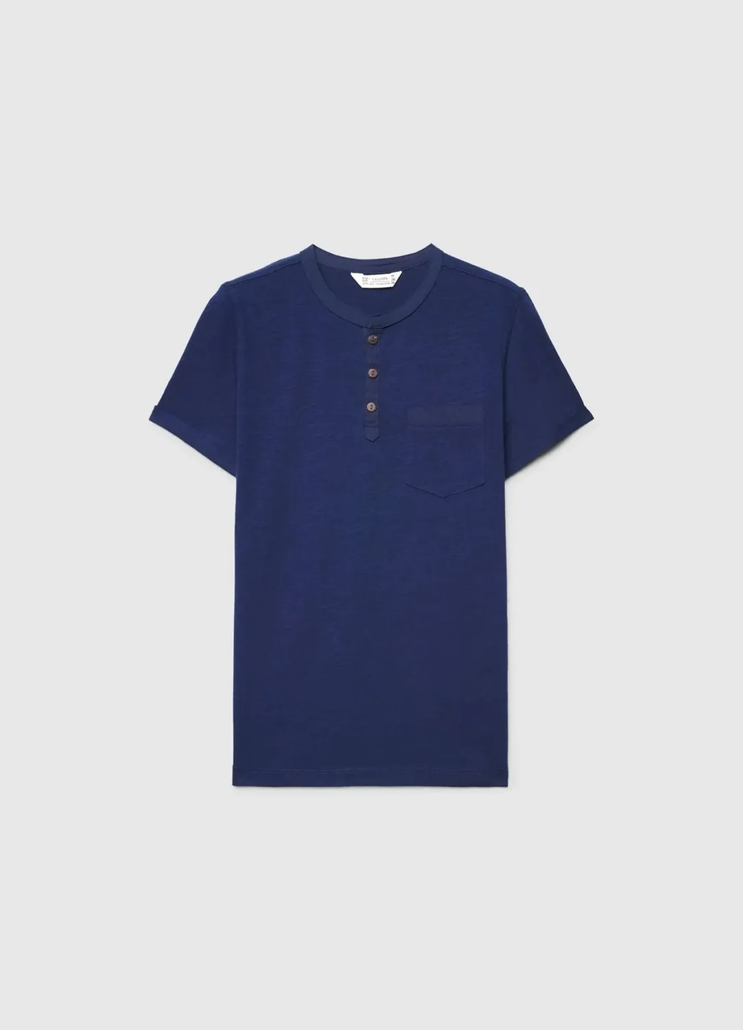 Calliope t-shirt col boutonné poche t-shirt garçon