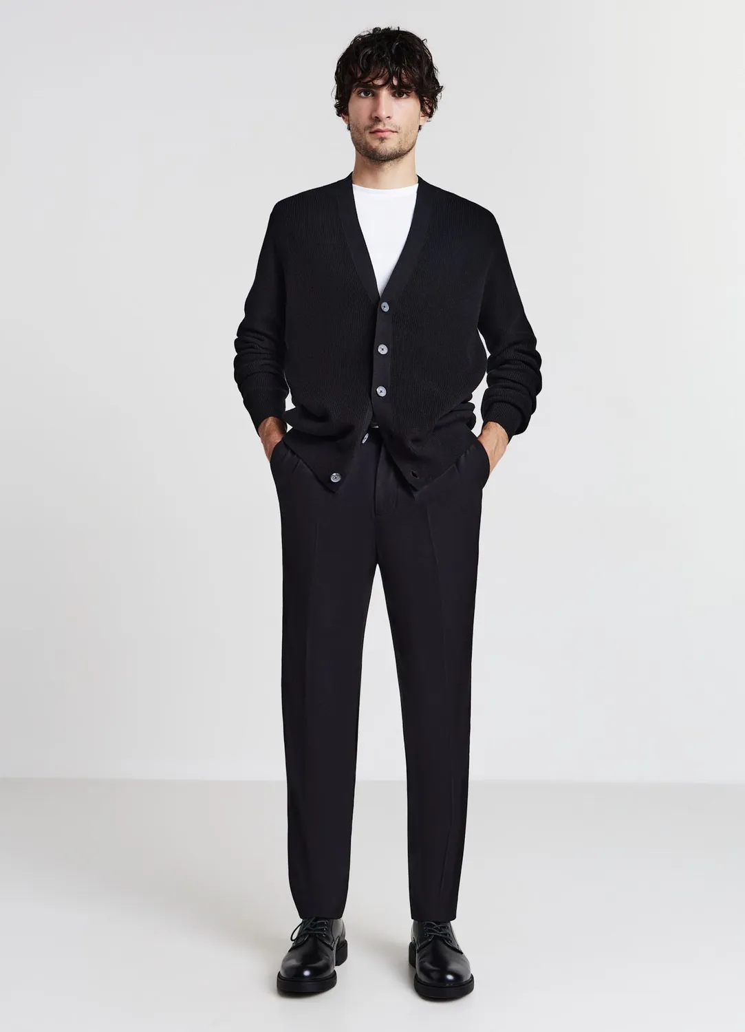 Calliope Cardigan Boutons Gilet Homme Col V