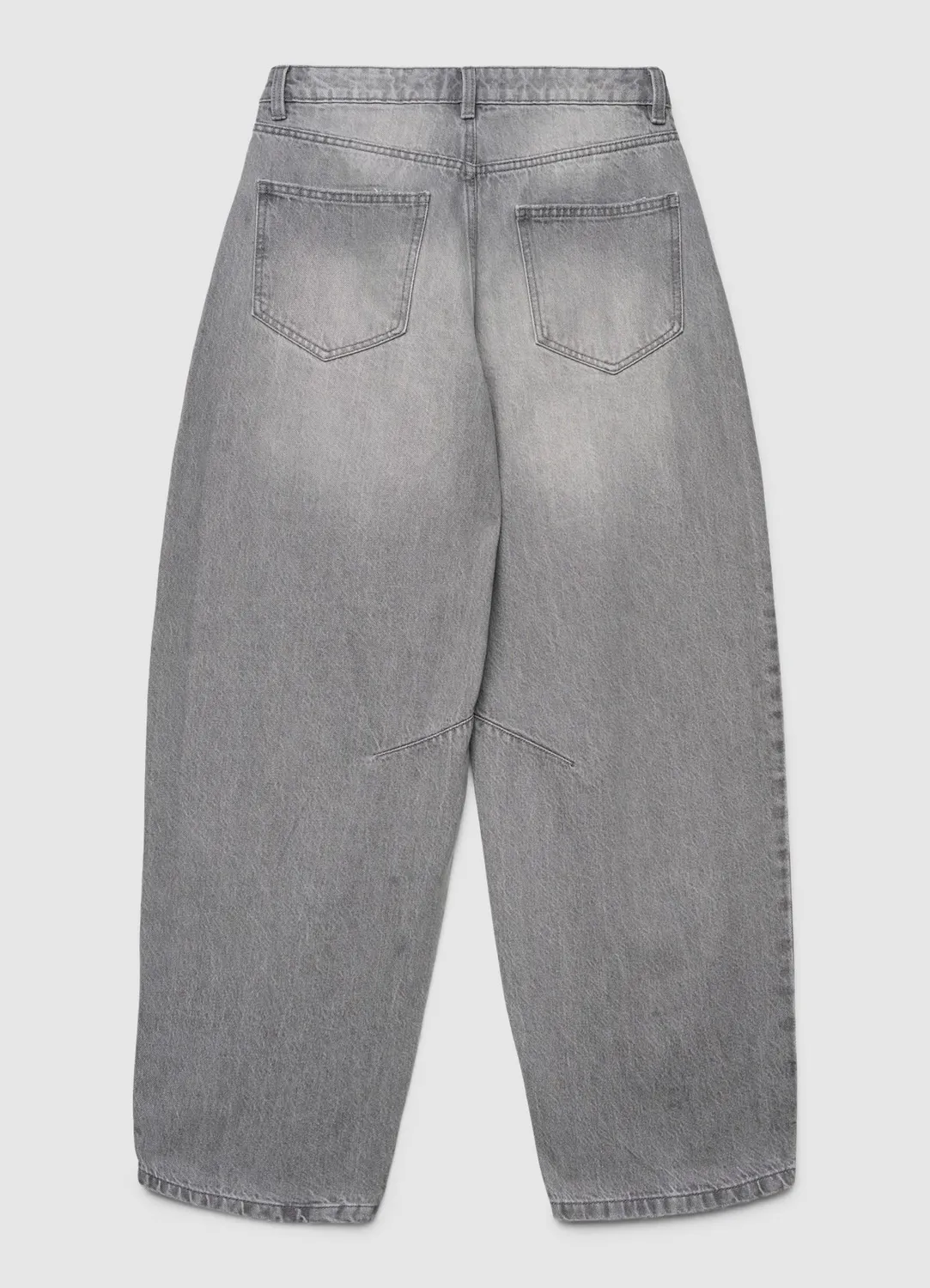 Calliope jean balloon femme taille haute coton