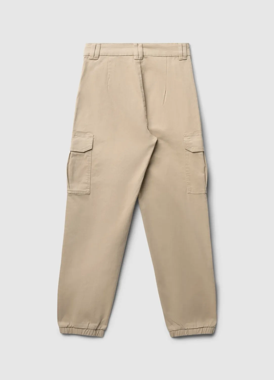 Calliope Pantalon Cargo Coton Femme Poches à Rabat