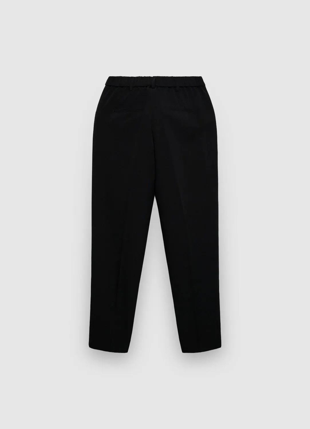 Calliope Pantalon Femme Coupe Droite Élastique Dos