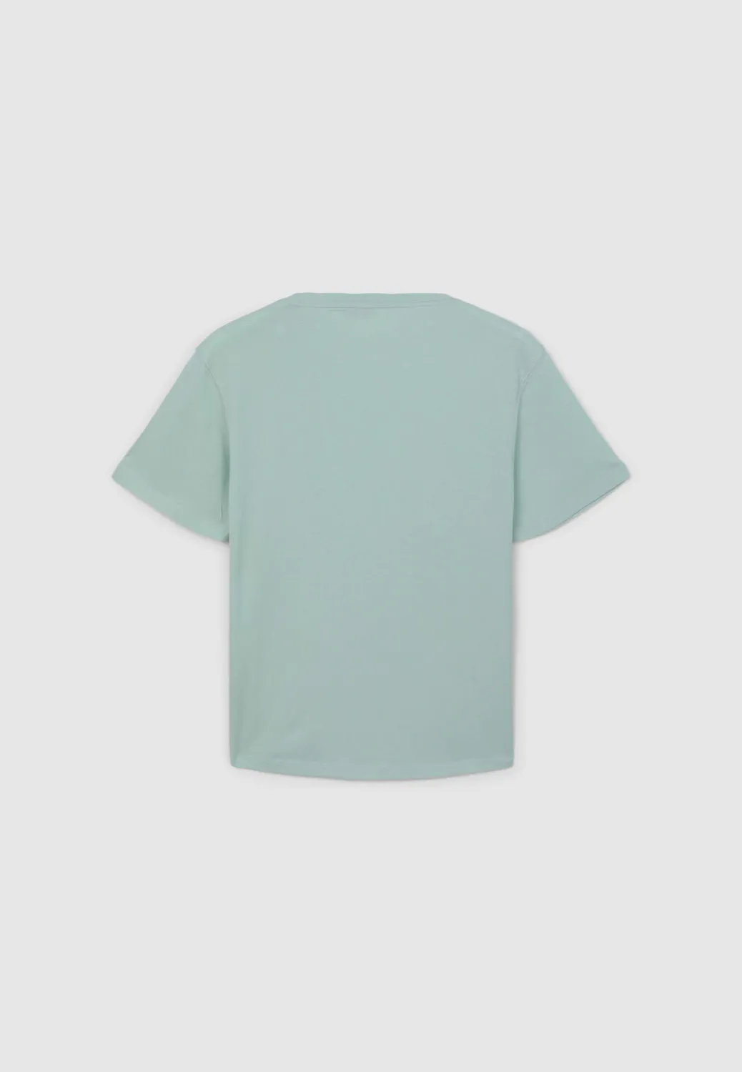 Calliope t-shirt femme col rond uni coton regular