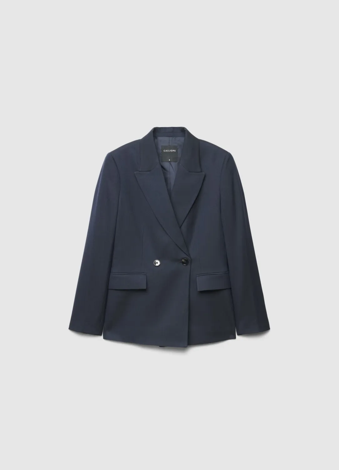 Calliope blazer double boutonnage femme uni
